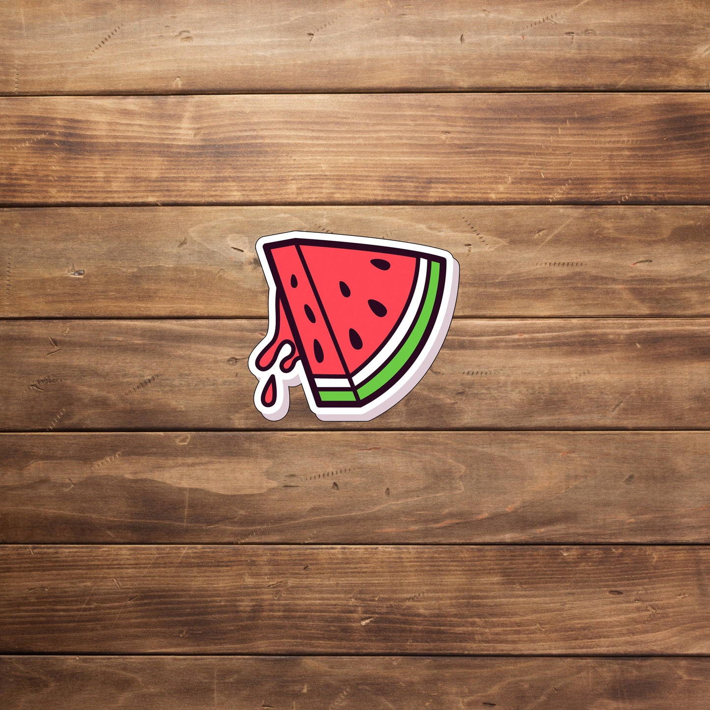 Watermelon Sticker, Vinyl sticker, laptop sticker, Tablet sticker