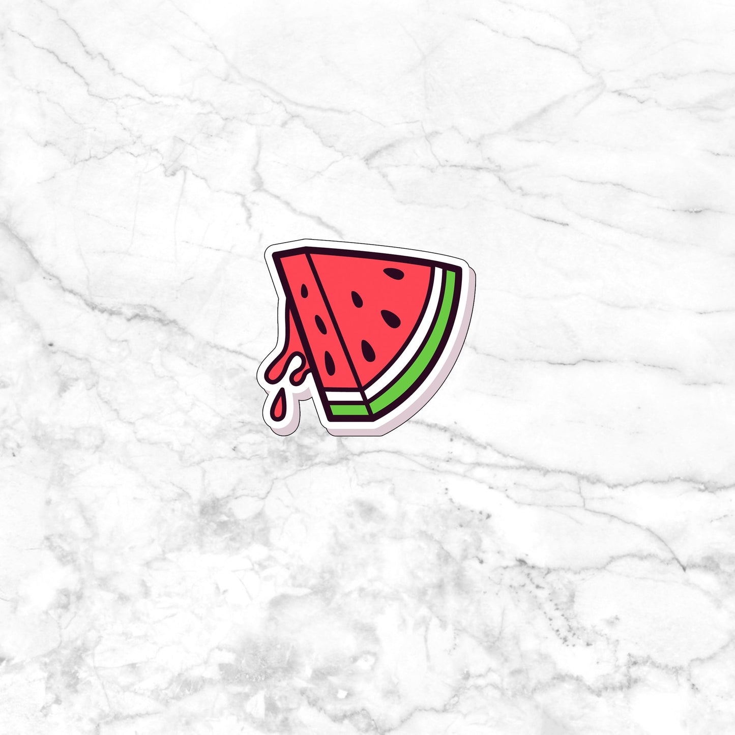 Watermelon Sticker, Vinyl sticker, laptop sticker, Tablet sticker