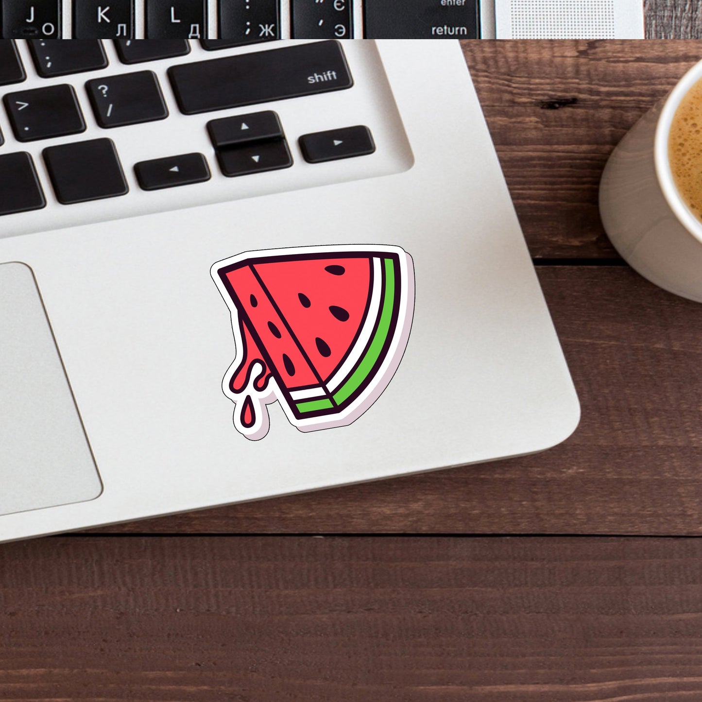 Watermelon Sticker, Vinyl sticker, laptop sticker, Tablet sticker