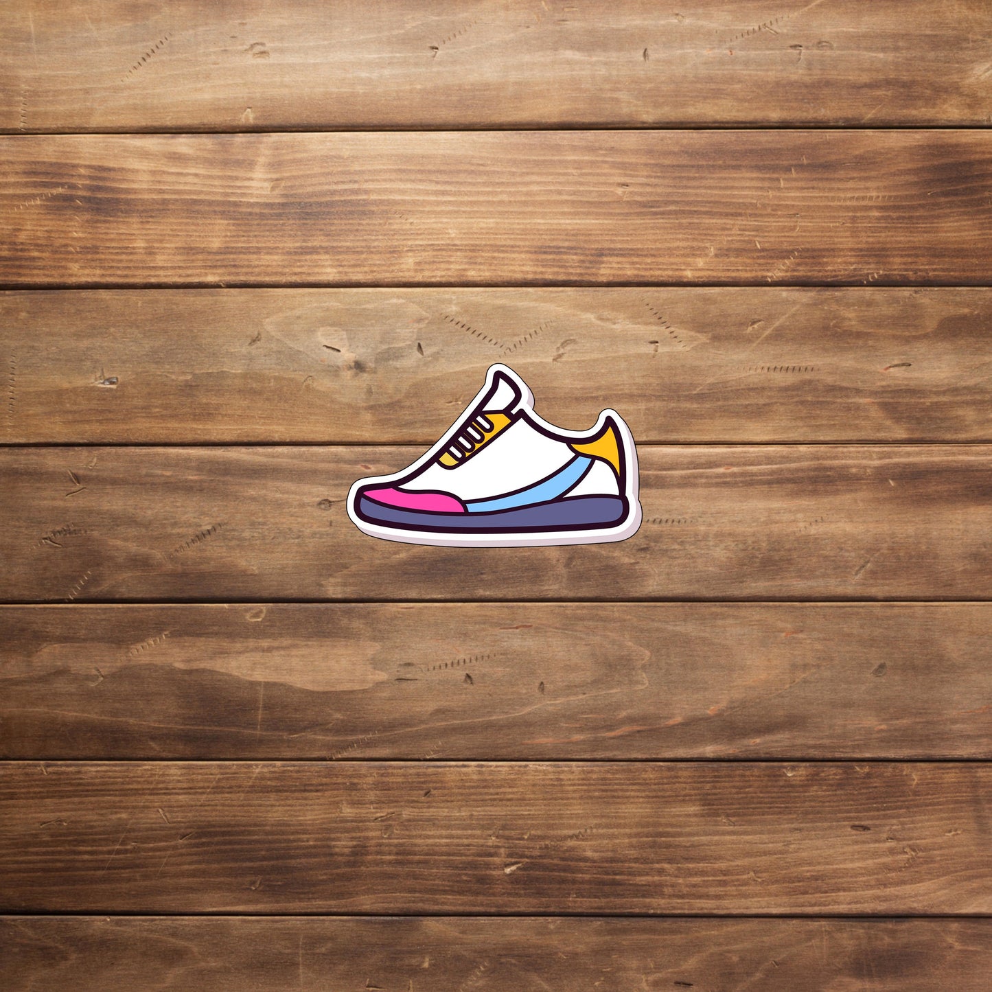 Summer Shoe Sticker, Vinyl sticker, laptop sticker, Tablet sticker