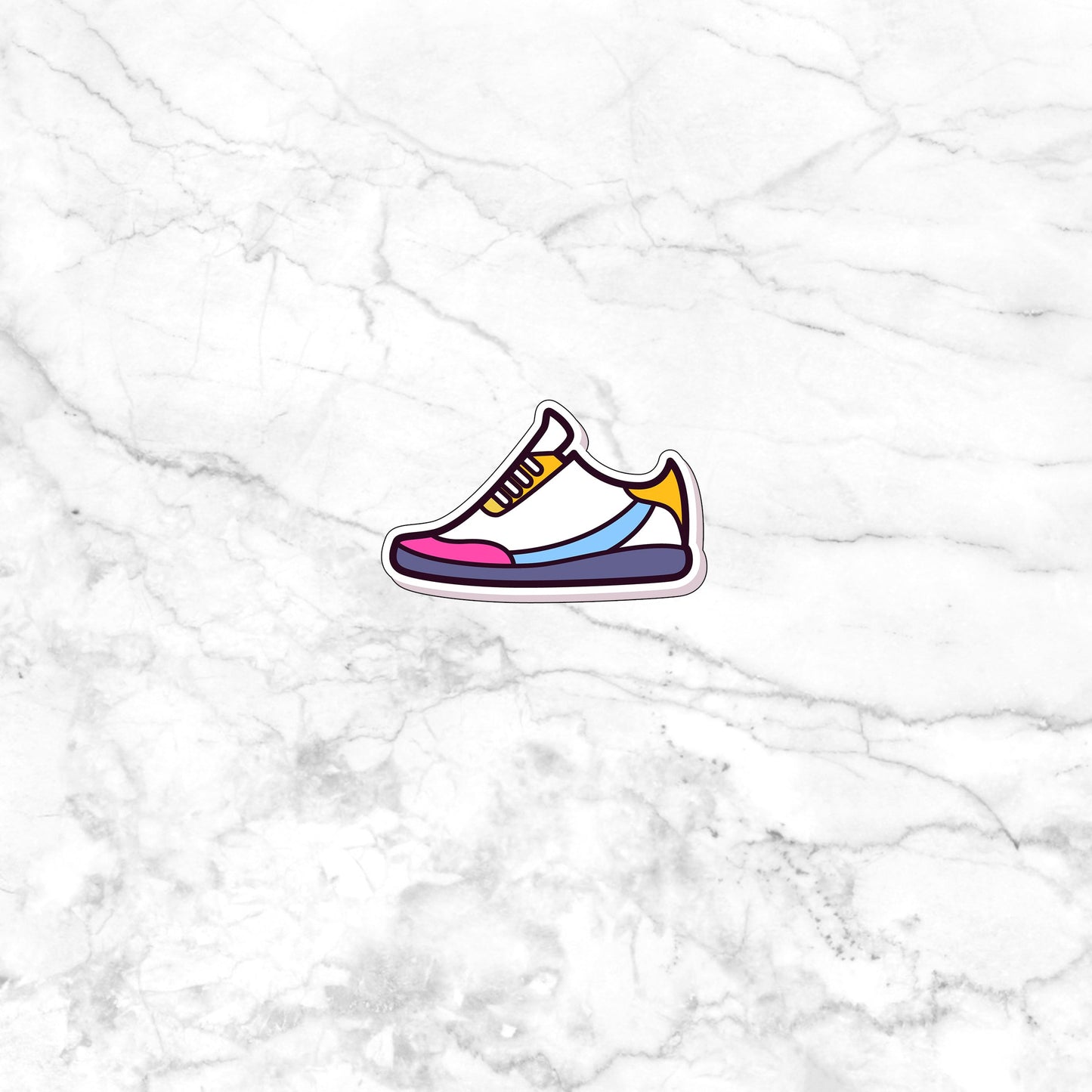 Summer Shoe Sticker, Vinyl sticker, laptop sticker, Tablet sticker