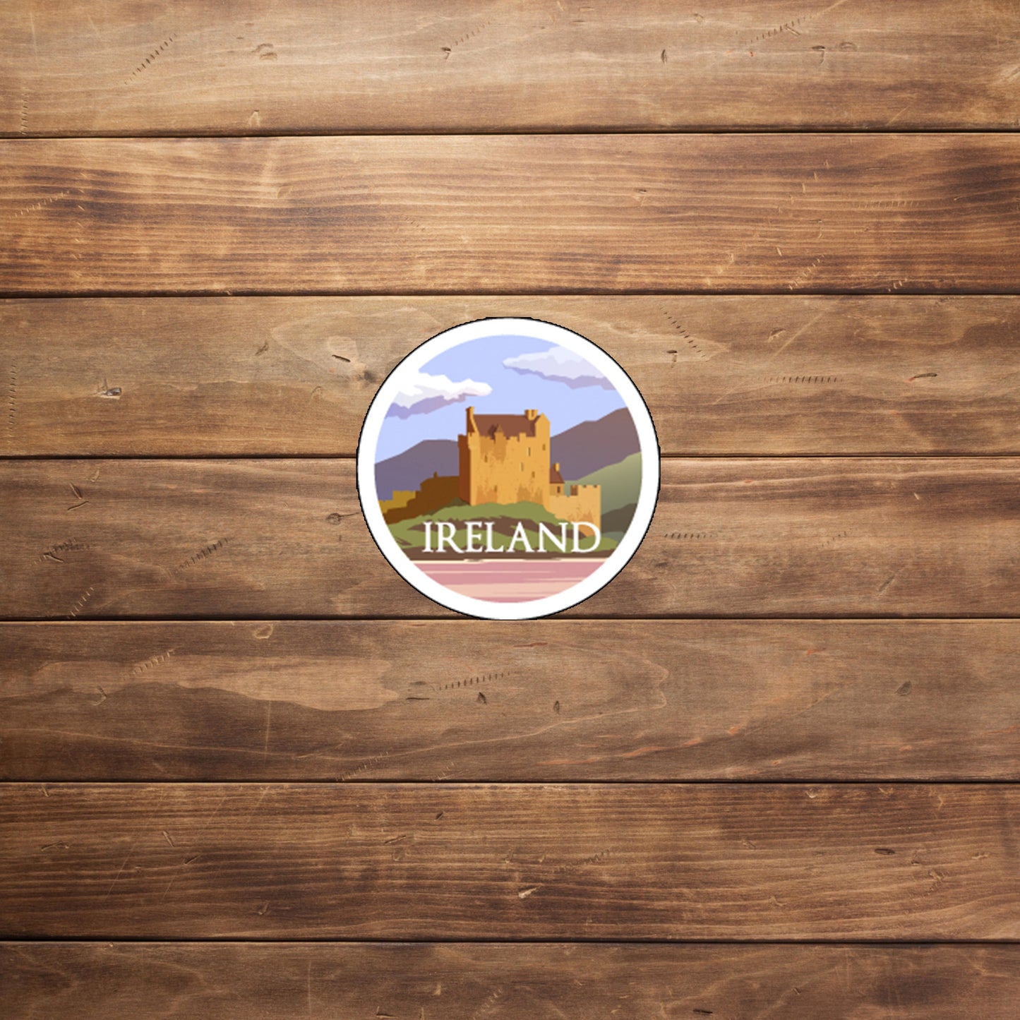 Ireland Sticker, Vinyl sticker, laptop sticker, Tablet sticker