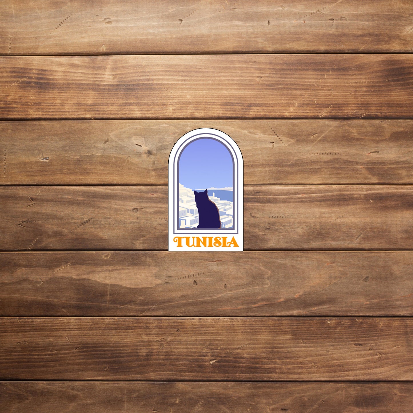 Tunisia Sticker, Vinyl sticker, laptop sticker, Tablet sticker