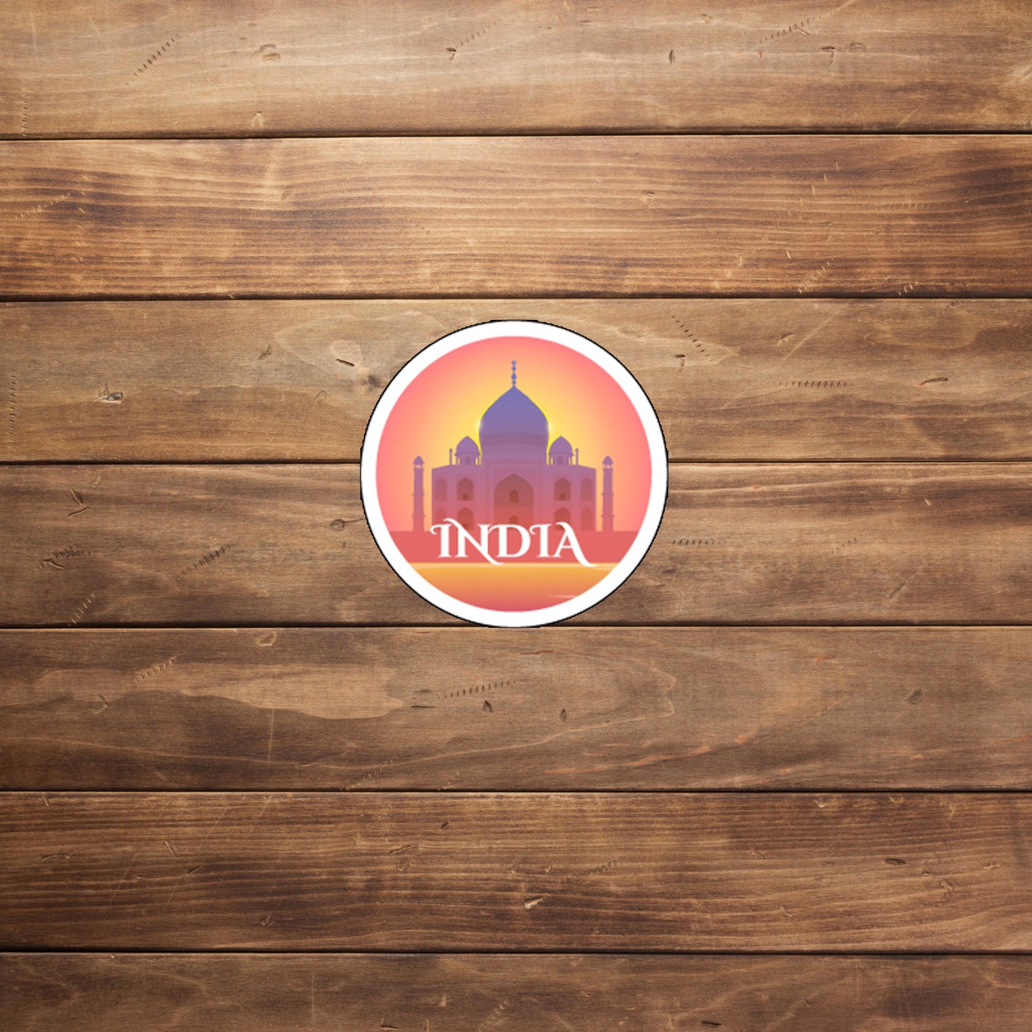India Sticker, Vinyl sticker, laptop sticker, Tablet sticker