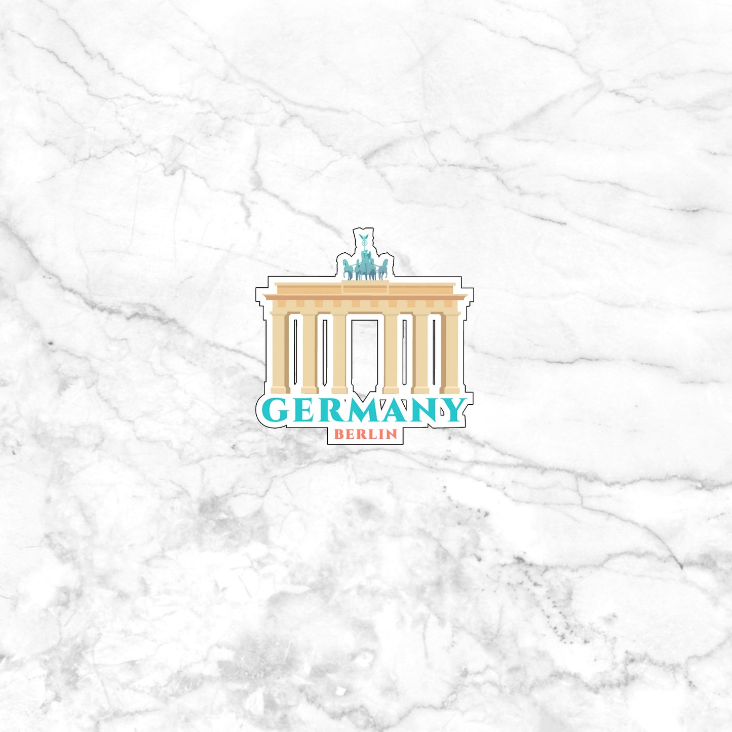 Germany Sticker, Vinyl sticker, laptop sticker, Tablet sticker