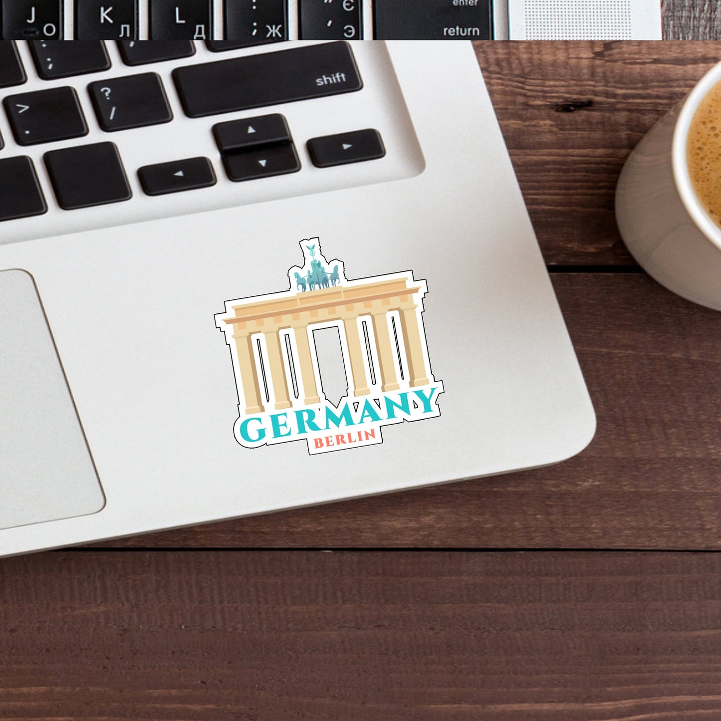 Germany Sticker, Vinyl sticker, laptop sticker, Tablet sticker
