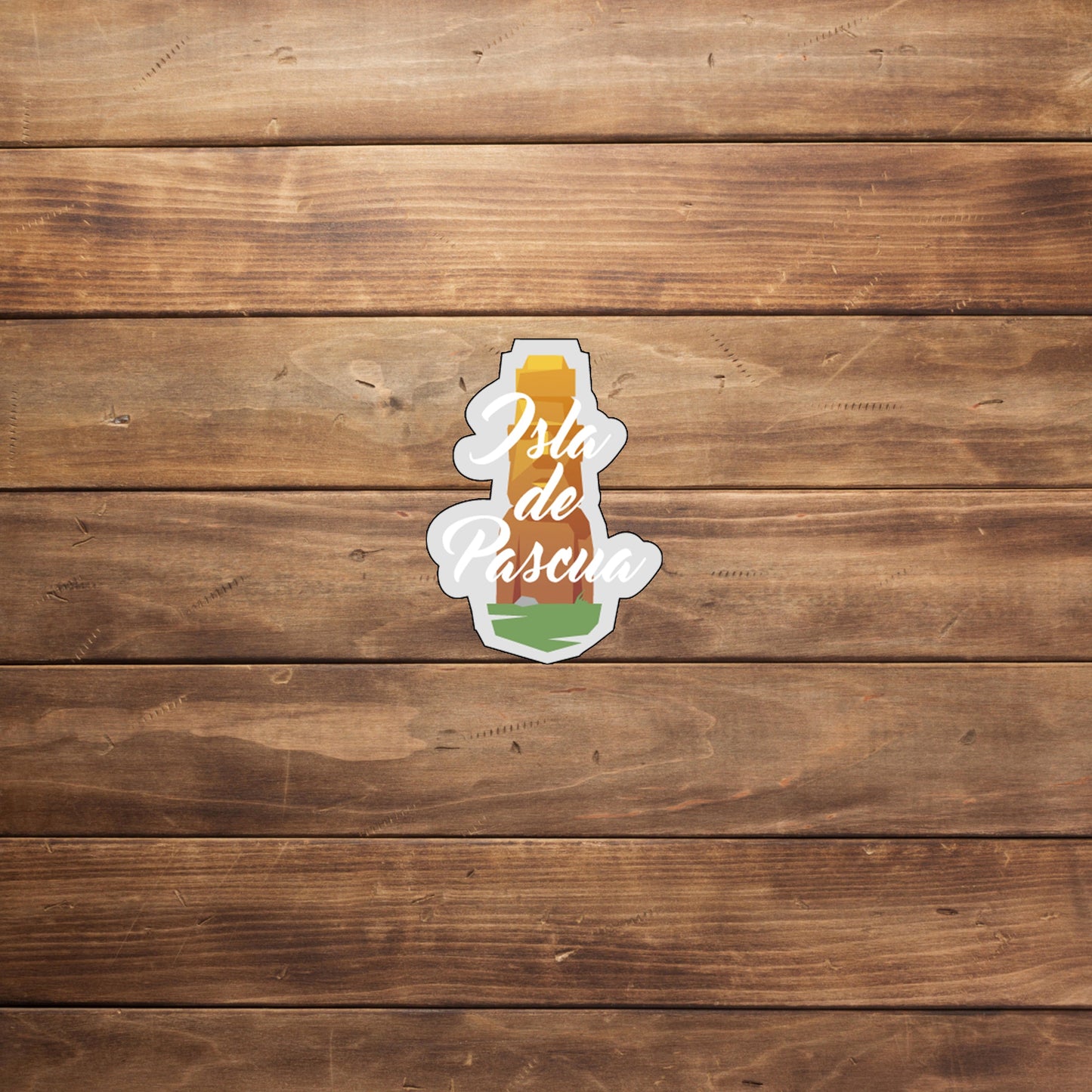 Isla de Pascua Sticker, Vinyl sticker, laptop sticker, Tablet sticker