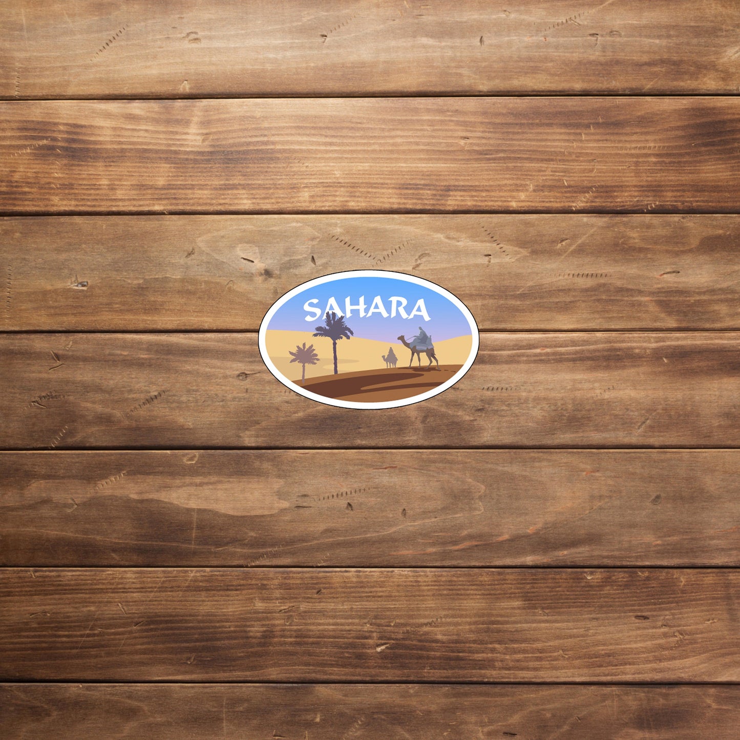 Sahara Sticker, Vinyl sticker, laptop sticker, Tablet sticker