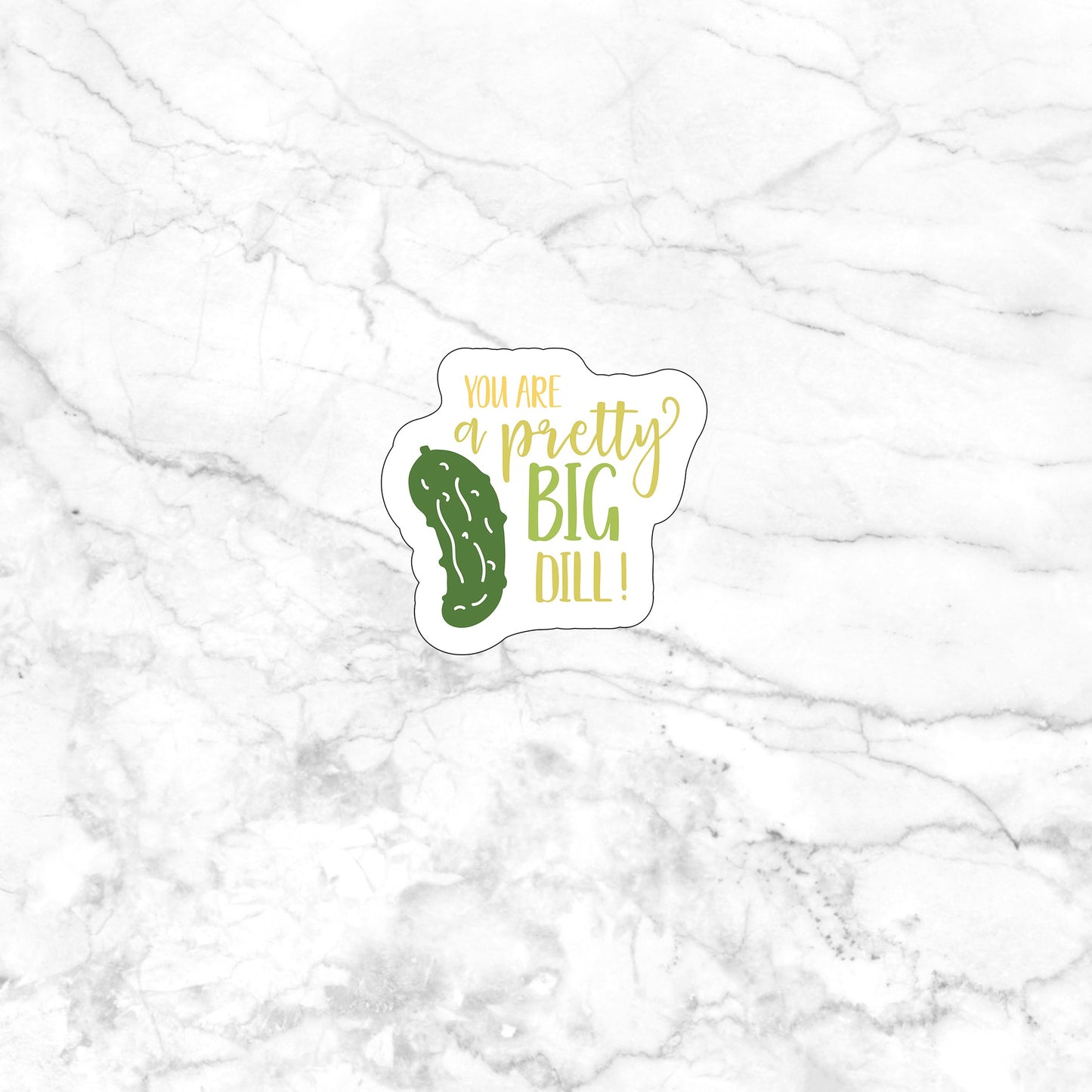 Big Dill Sticker