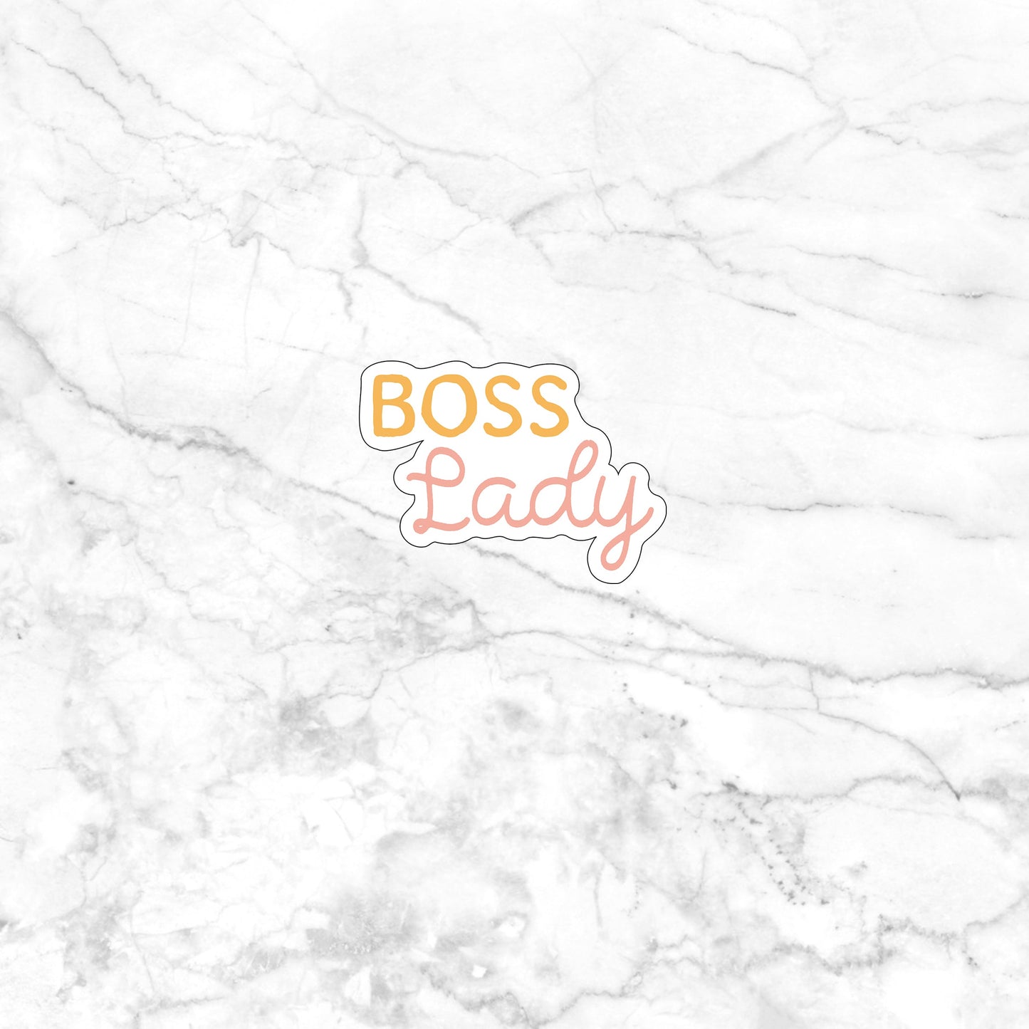 Boss lady Sticker