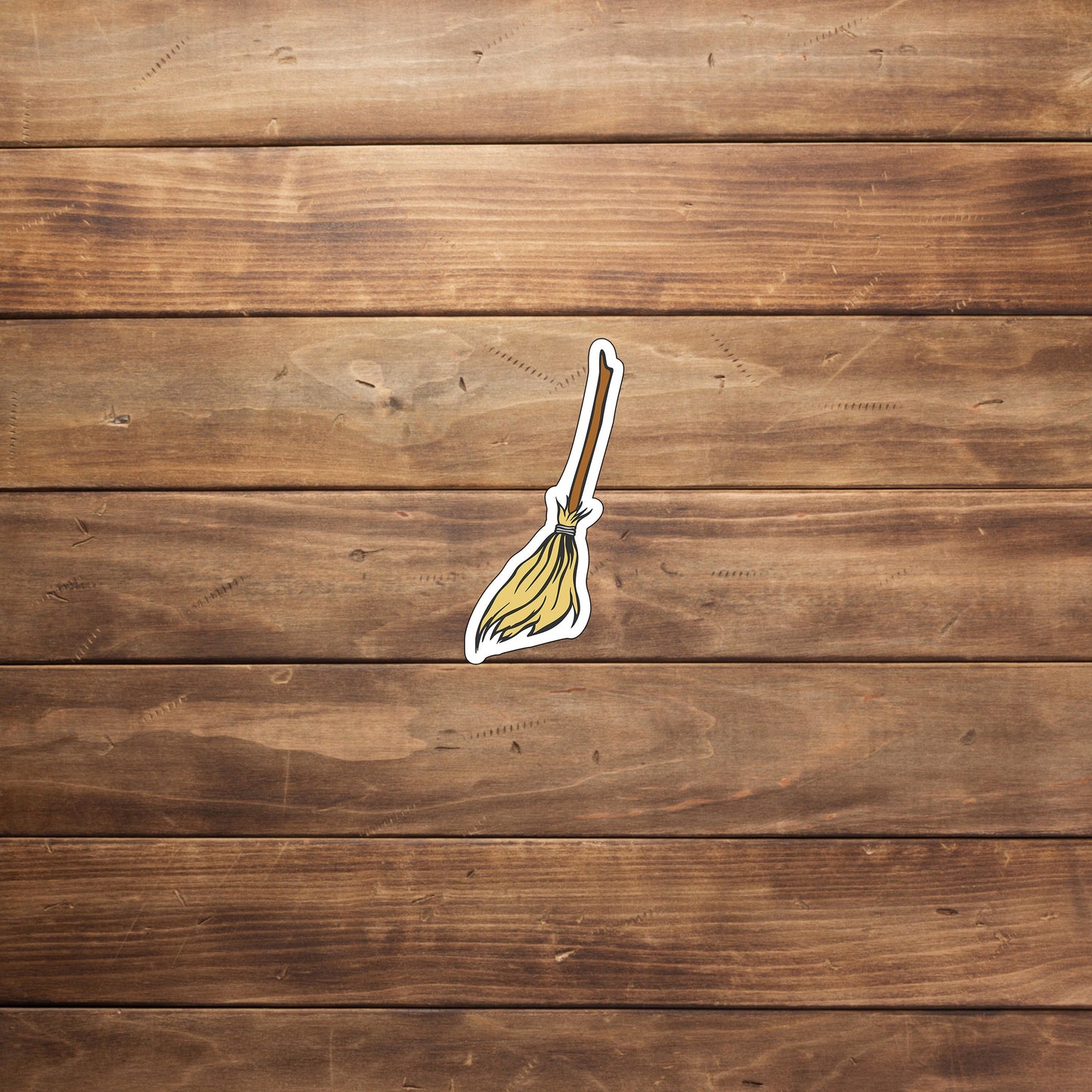 Broom Sticker