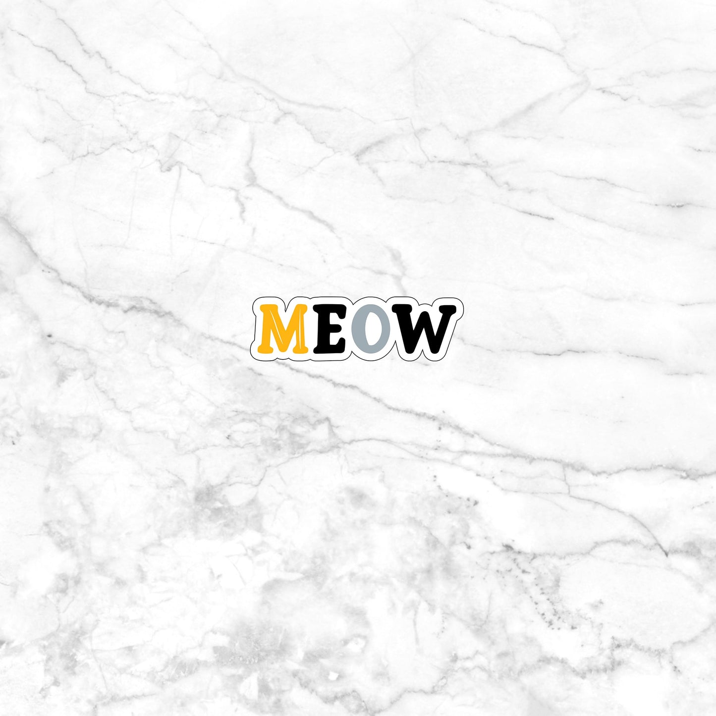 Meow Sticker