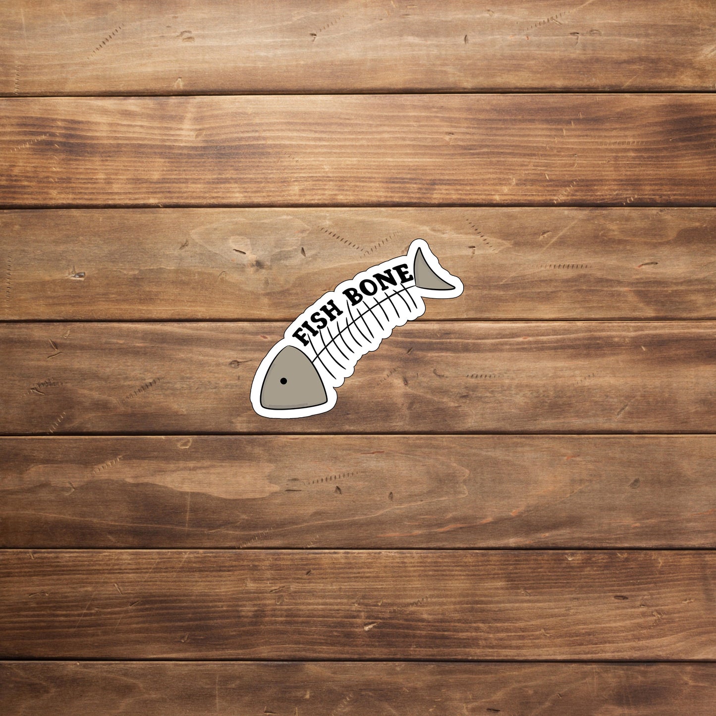 Fish Bone Sticker
