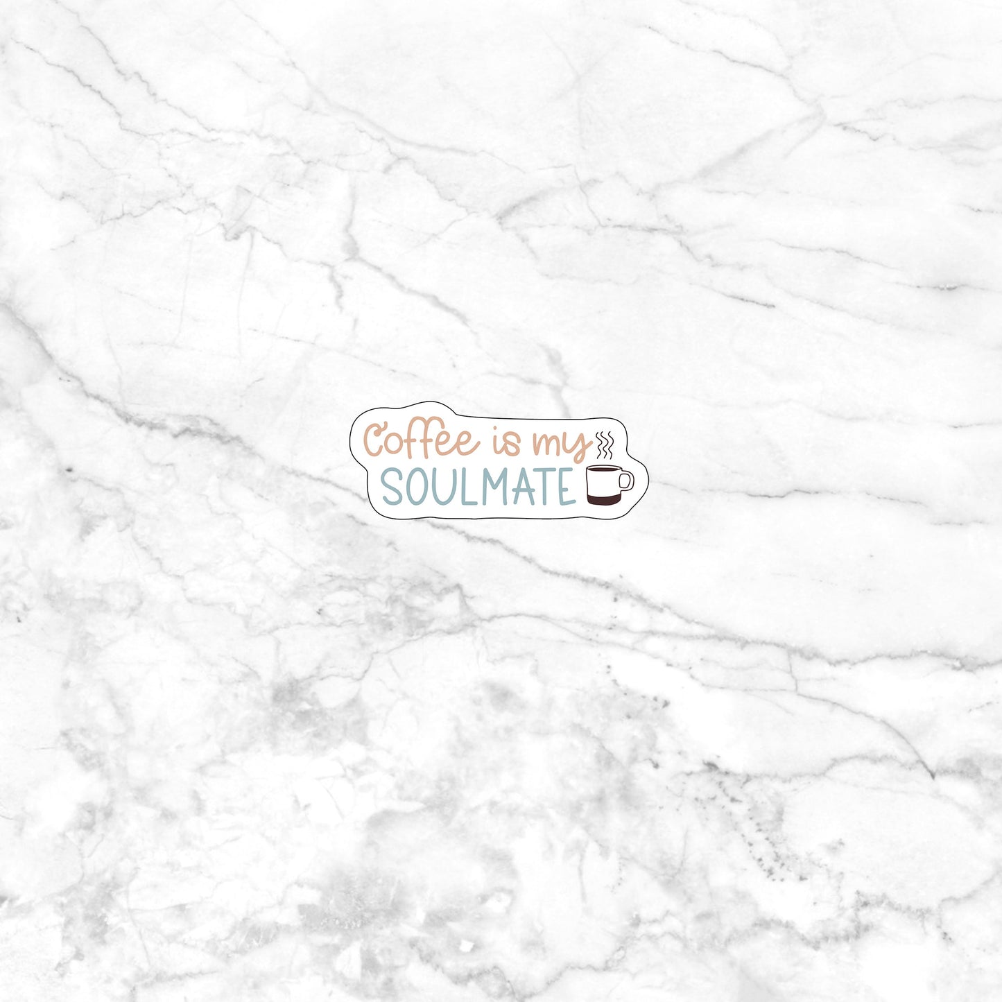 Coffee soulmate Sticker