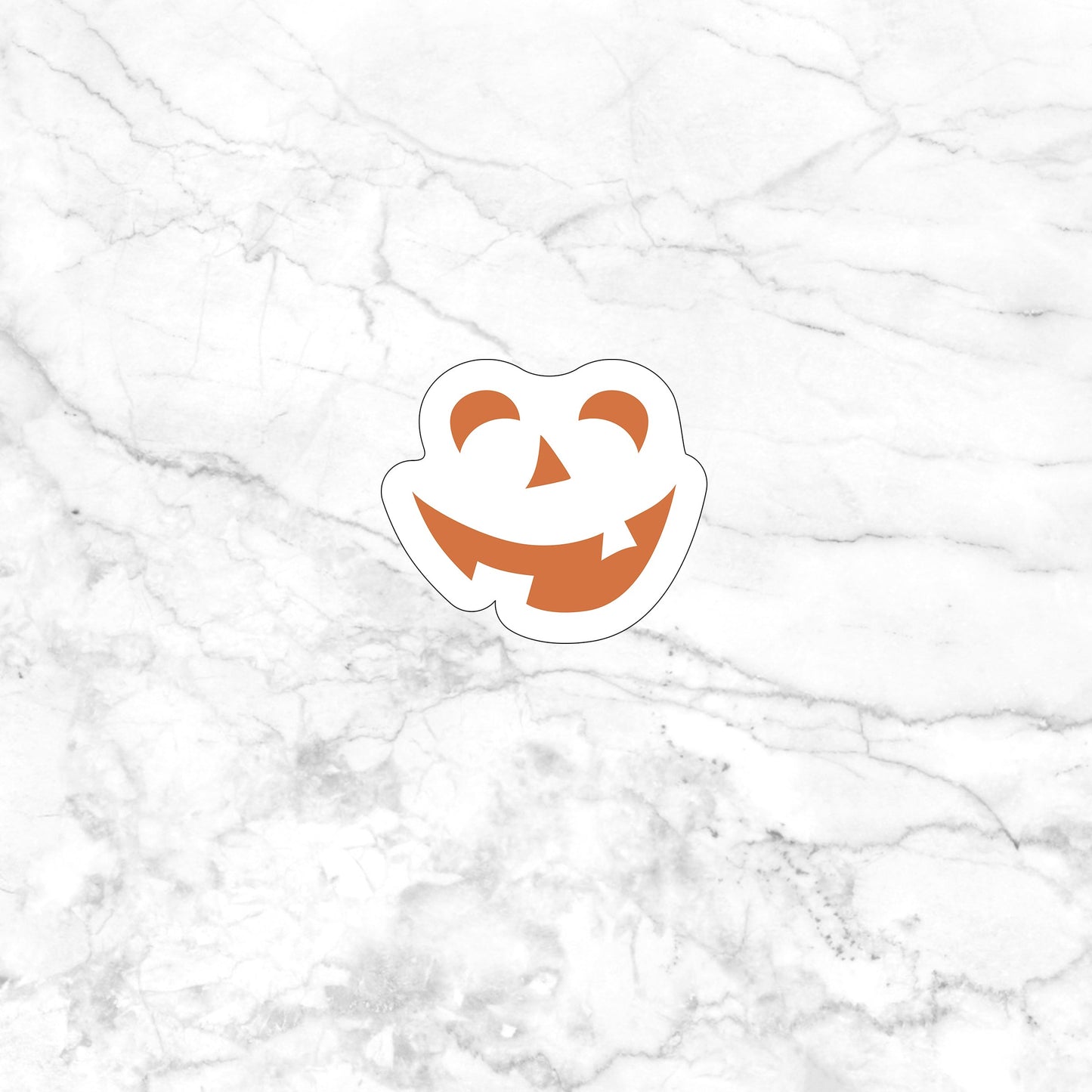 Pumpkin Face0 Sticker