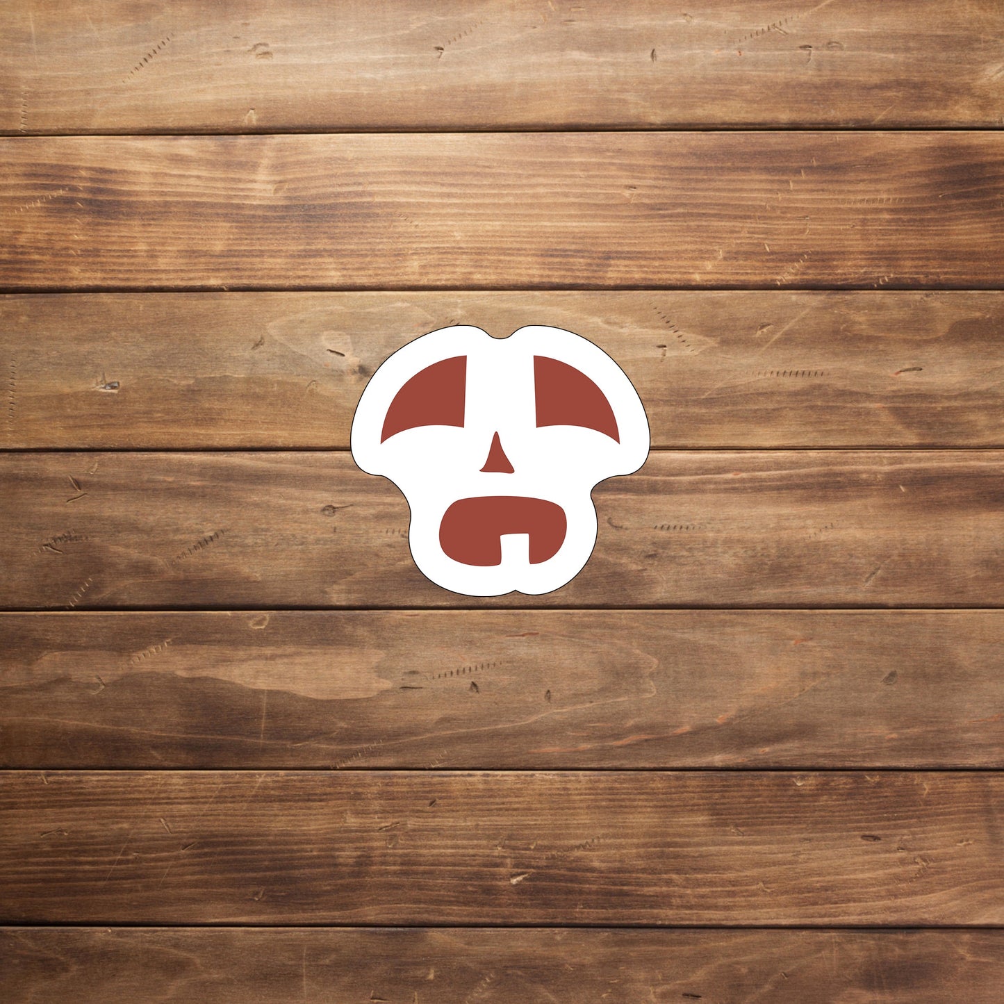 Pumpkin Face0 Sticker