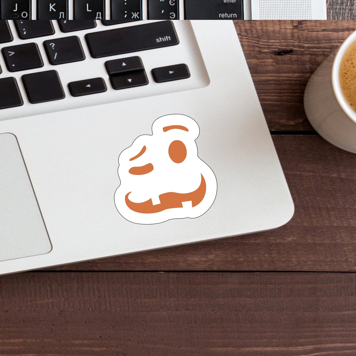 Pumpkin Face0 Sticker