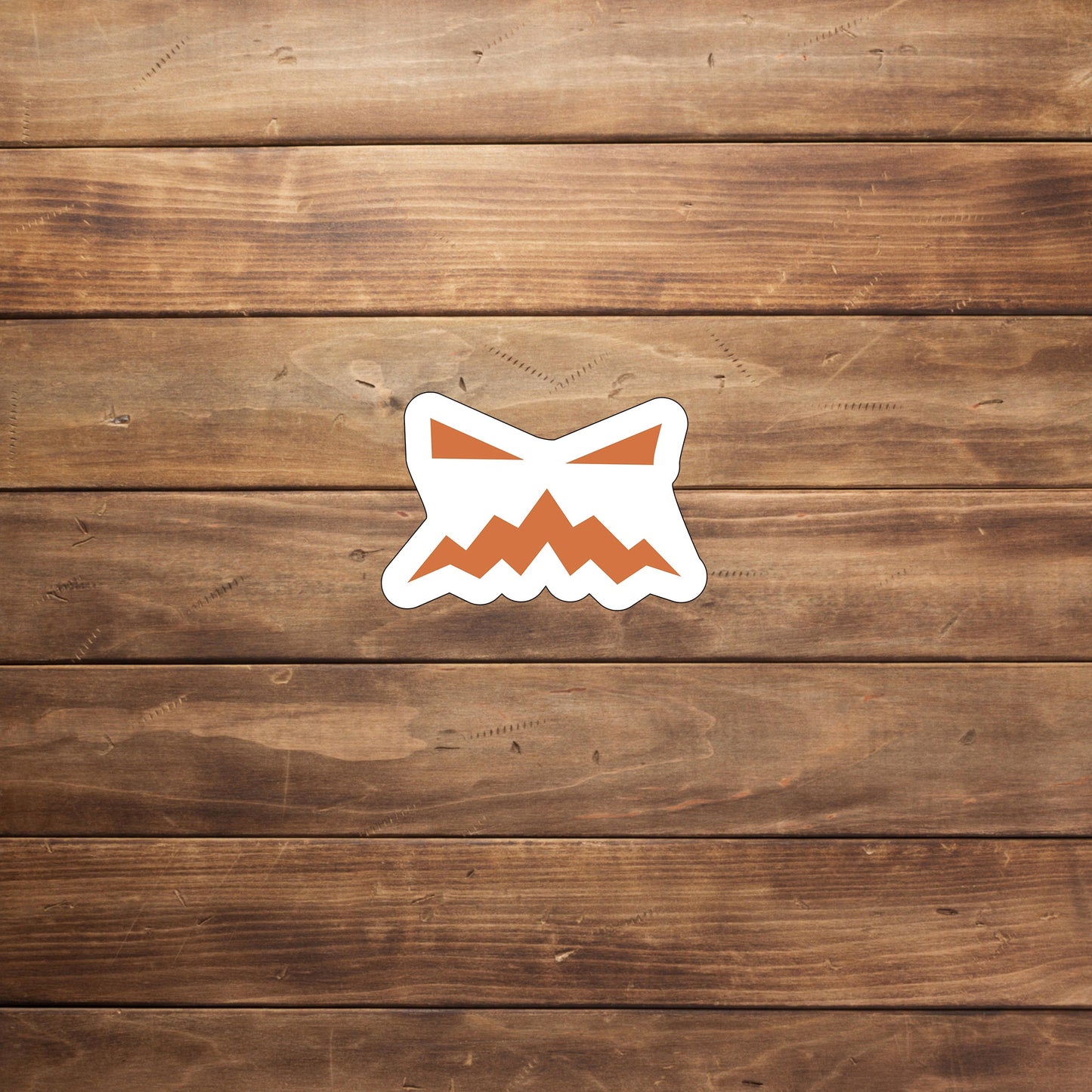 Pumpkin Face Sticker