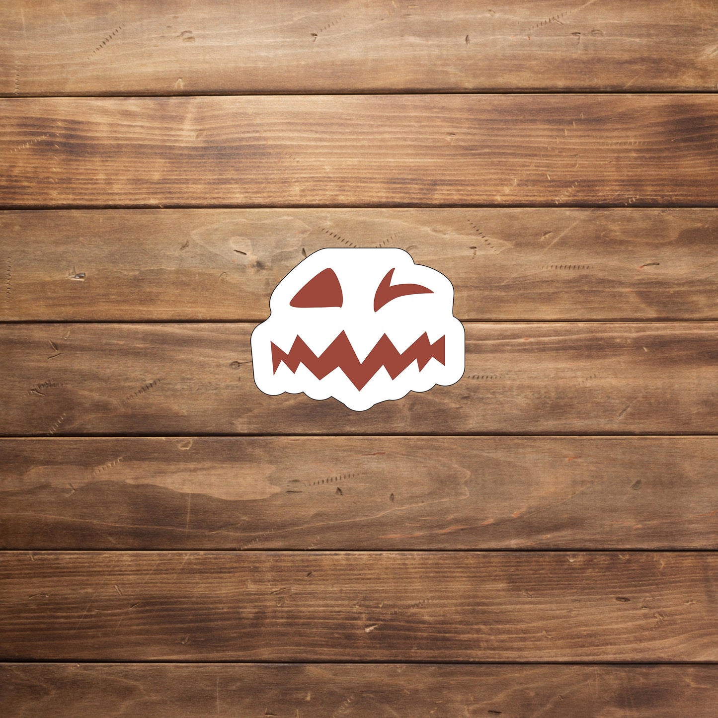 Pumpkin Face Sticker