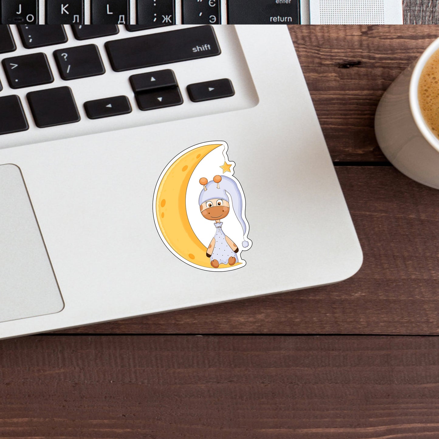 Giraffe sticker