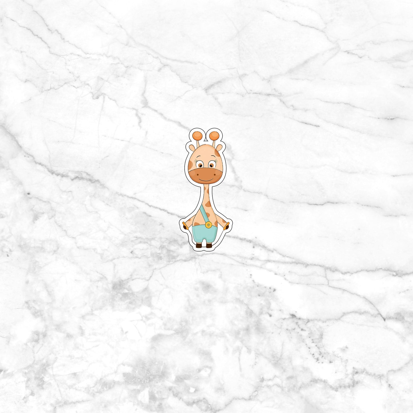 Giraffe sticker