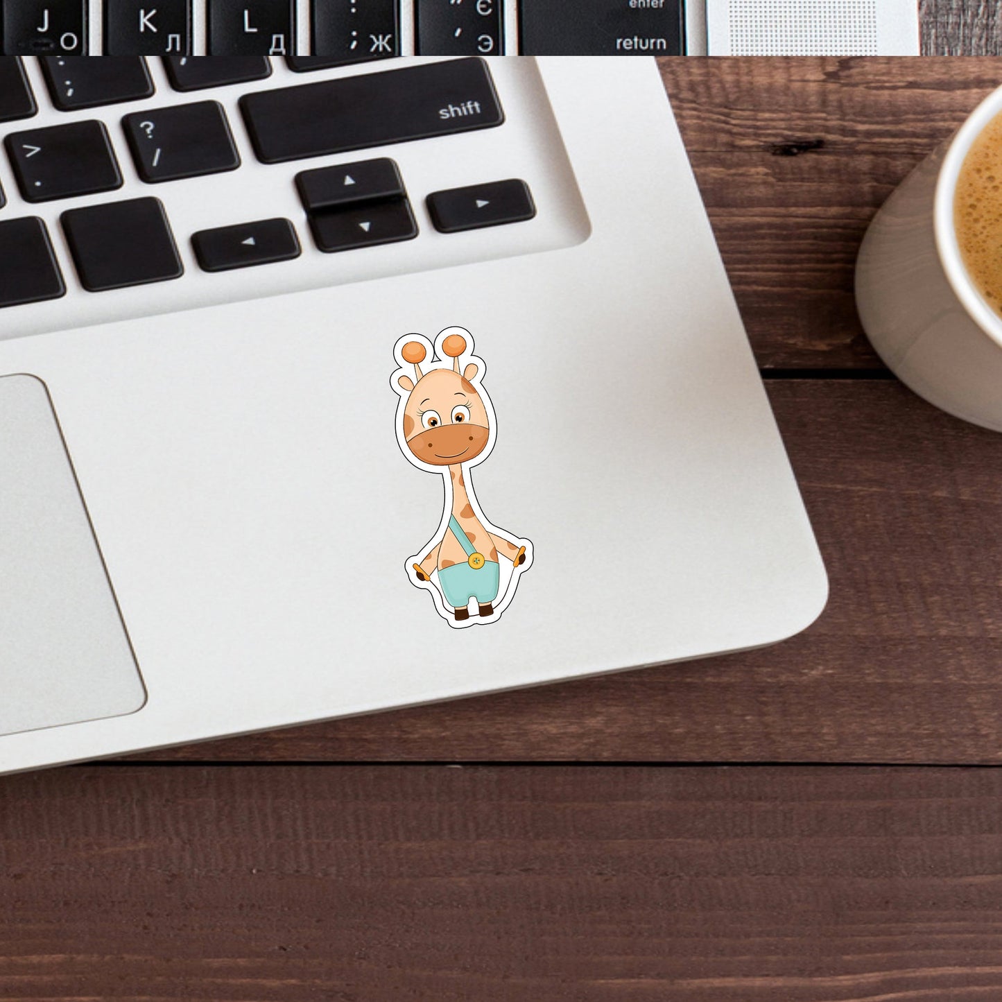 Giraffe sticker