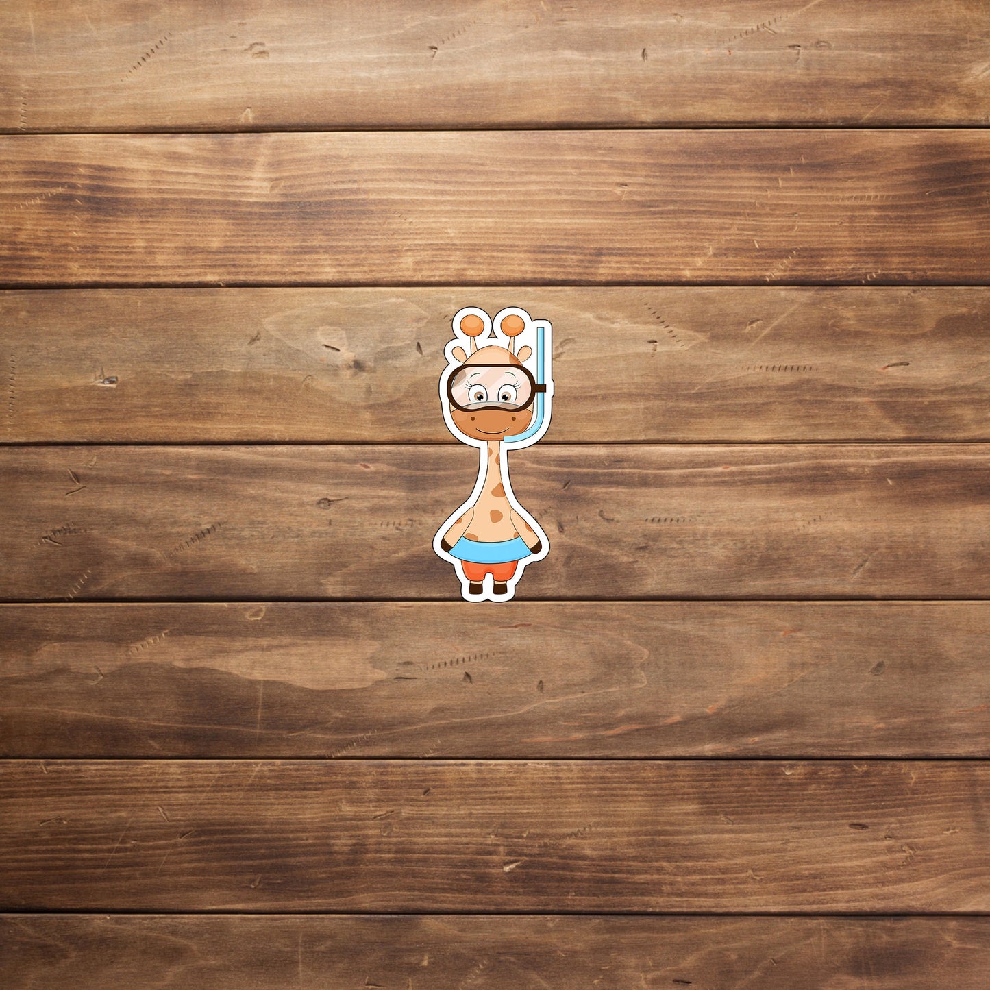 Giraffe sticker