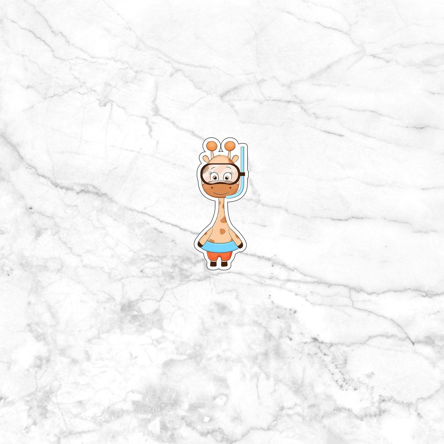 Giraffe sticker