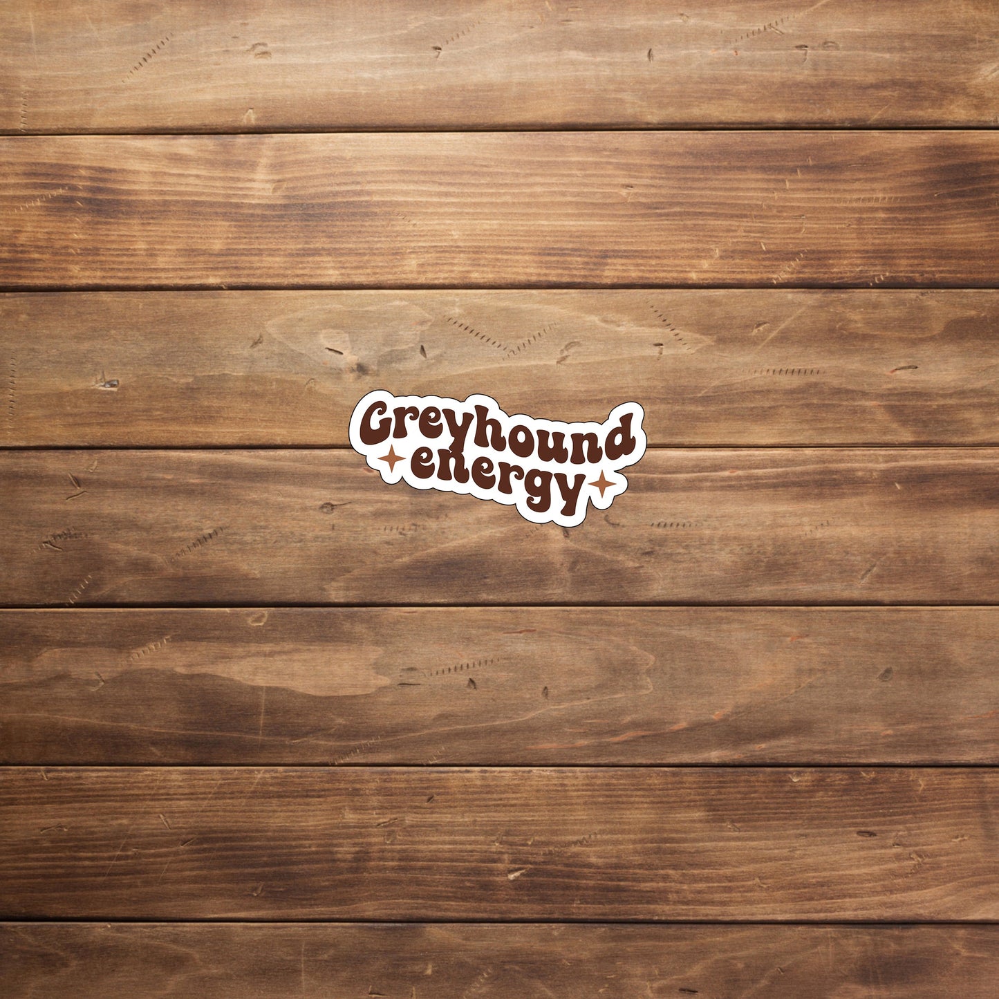 Greyhound energy Sticker, Vinyl sticker, laptop sticker, Tablet sticker