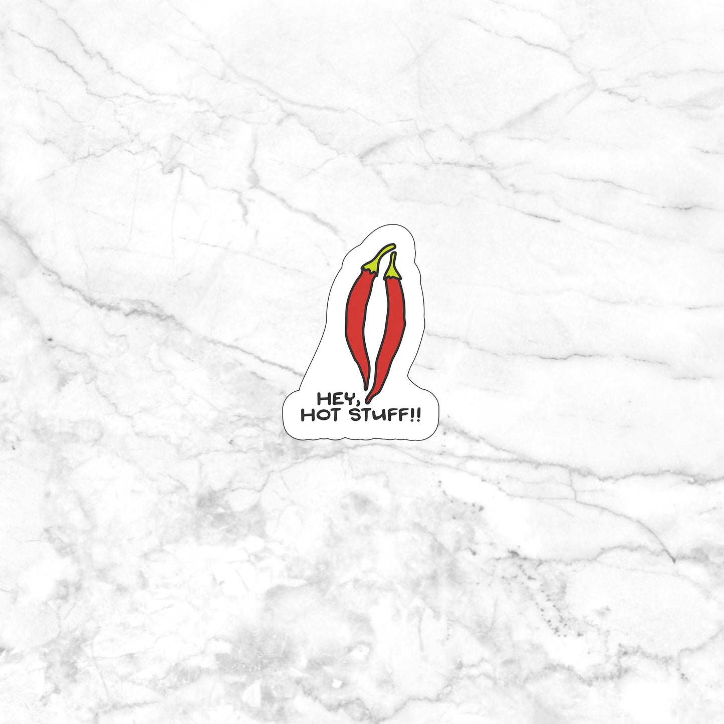 Hot Stuff Sticker
