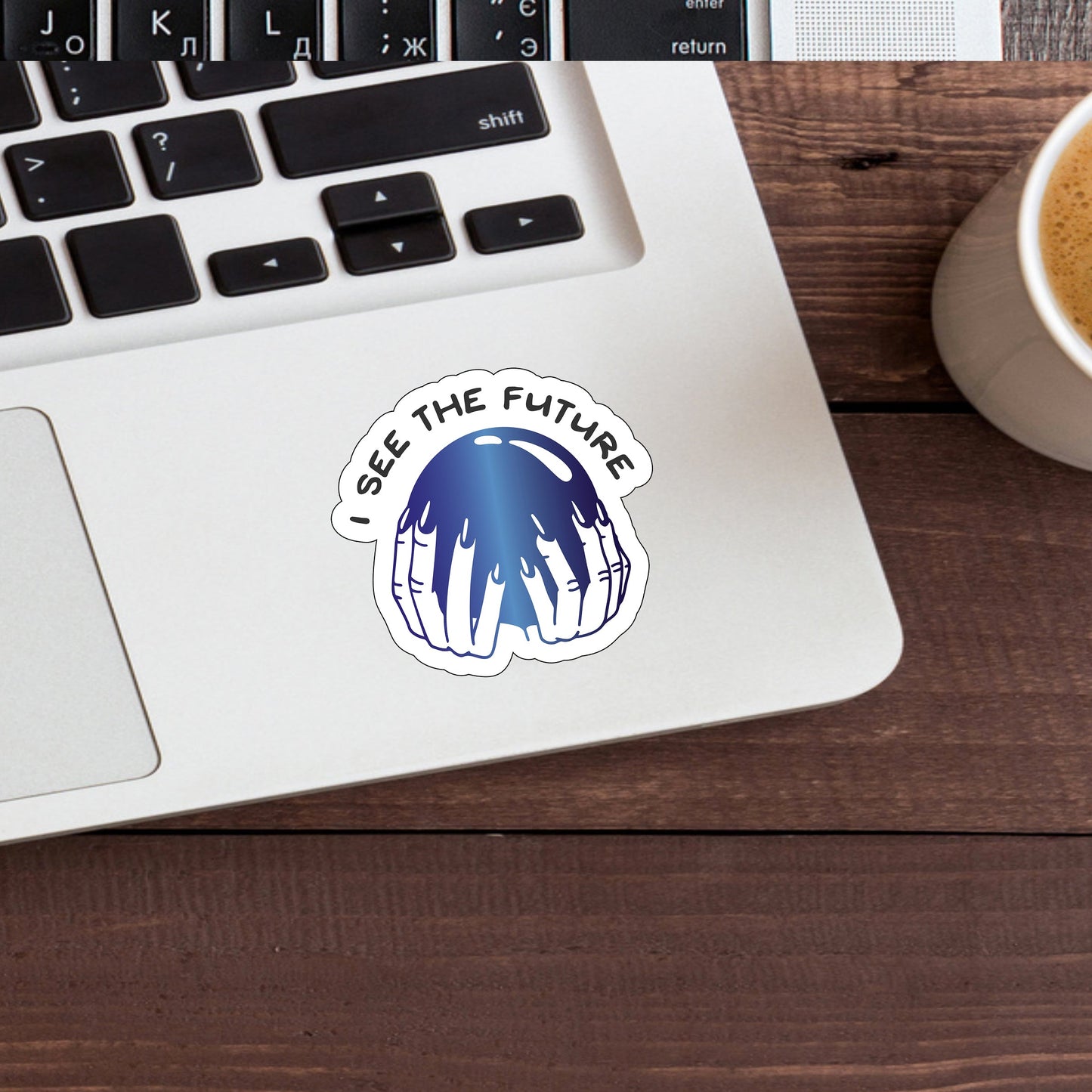 I See the Future Sticker