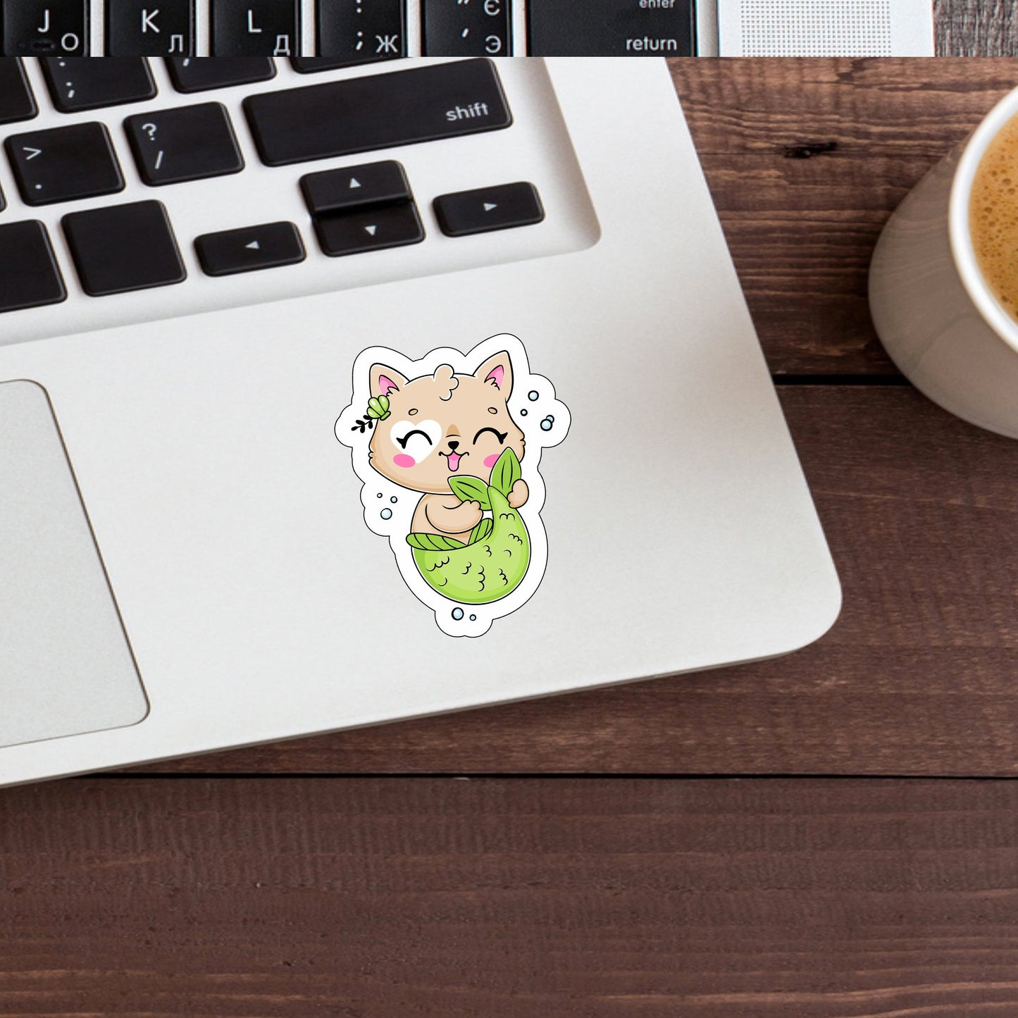 MERMAID CAT PNG Sticker