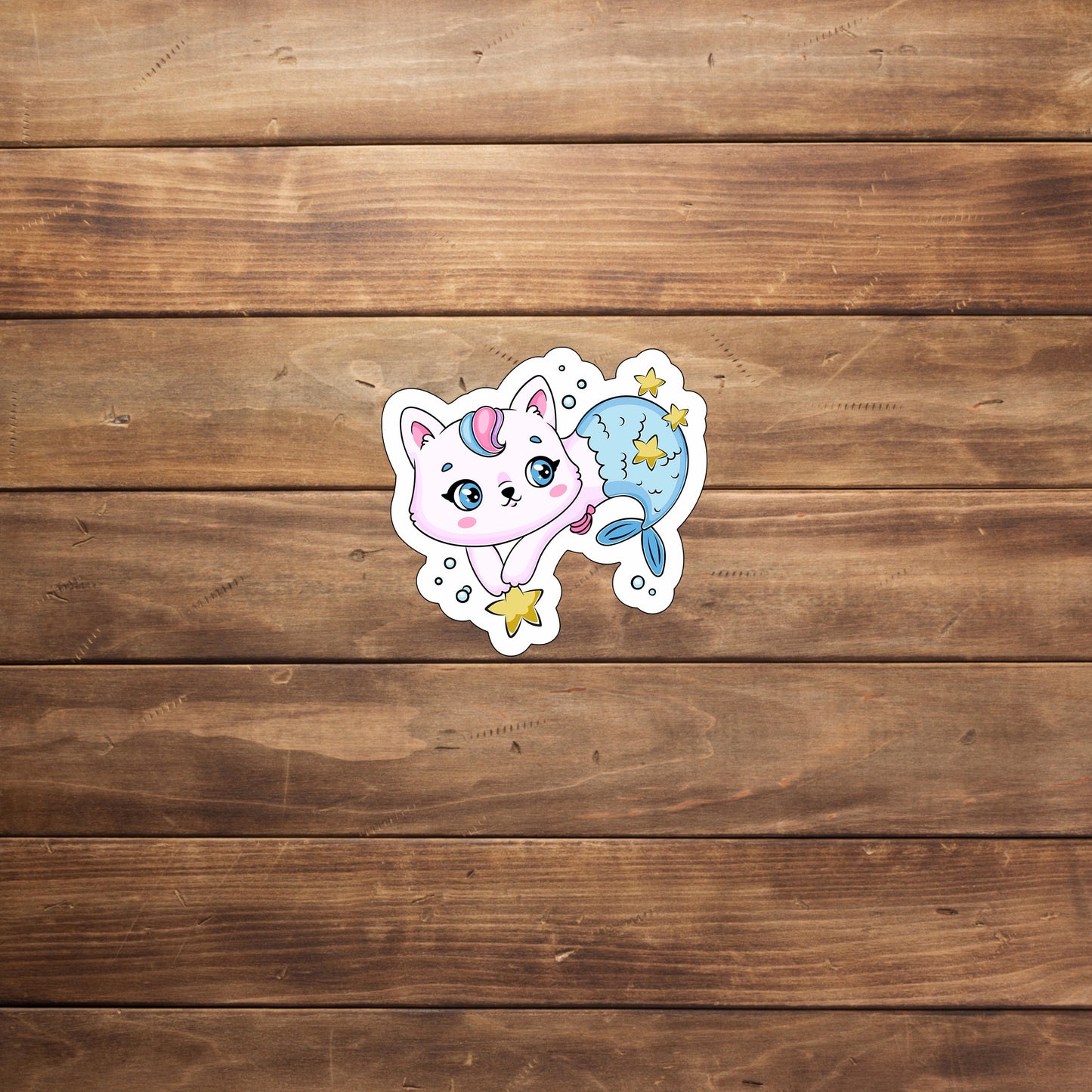 MERMAID CAT PNG Sticker