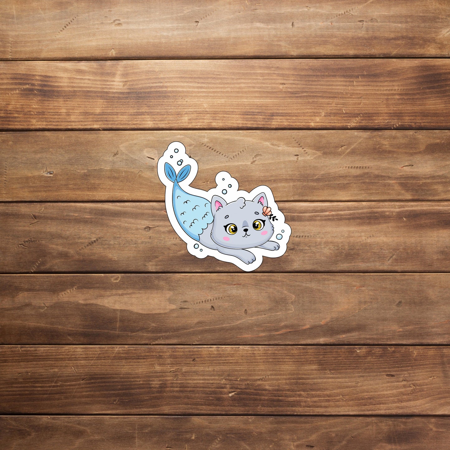 MERMAID CAT Sticker
