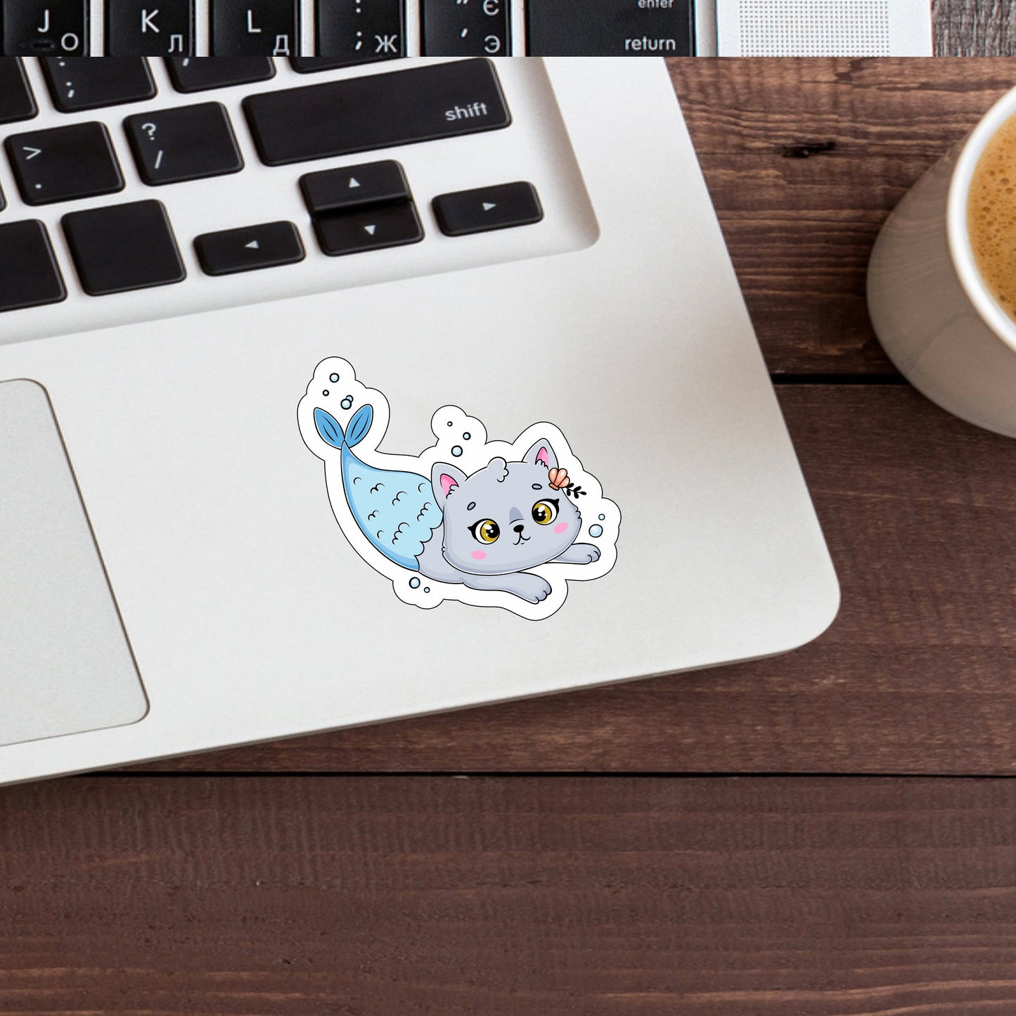 MERMAID CAT Sticker