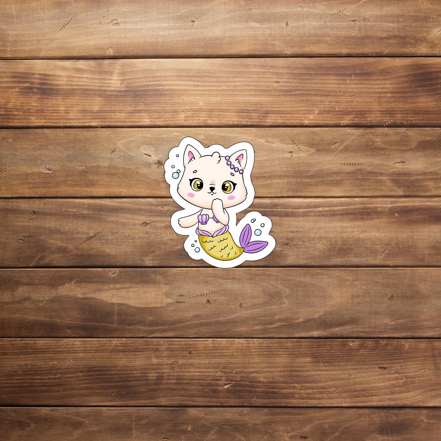 MERMAID CAT Sticker