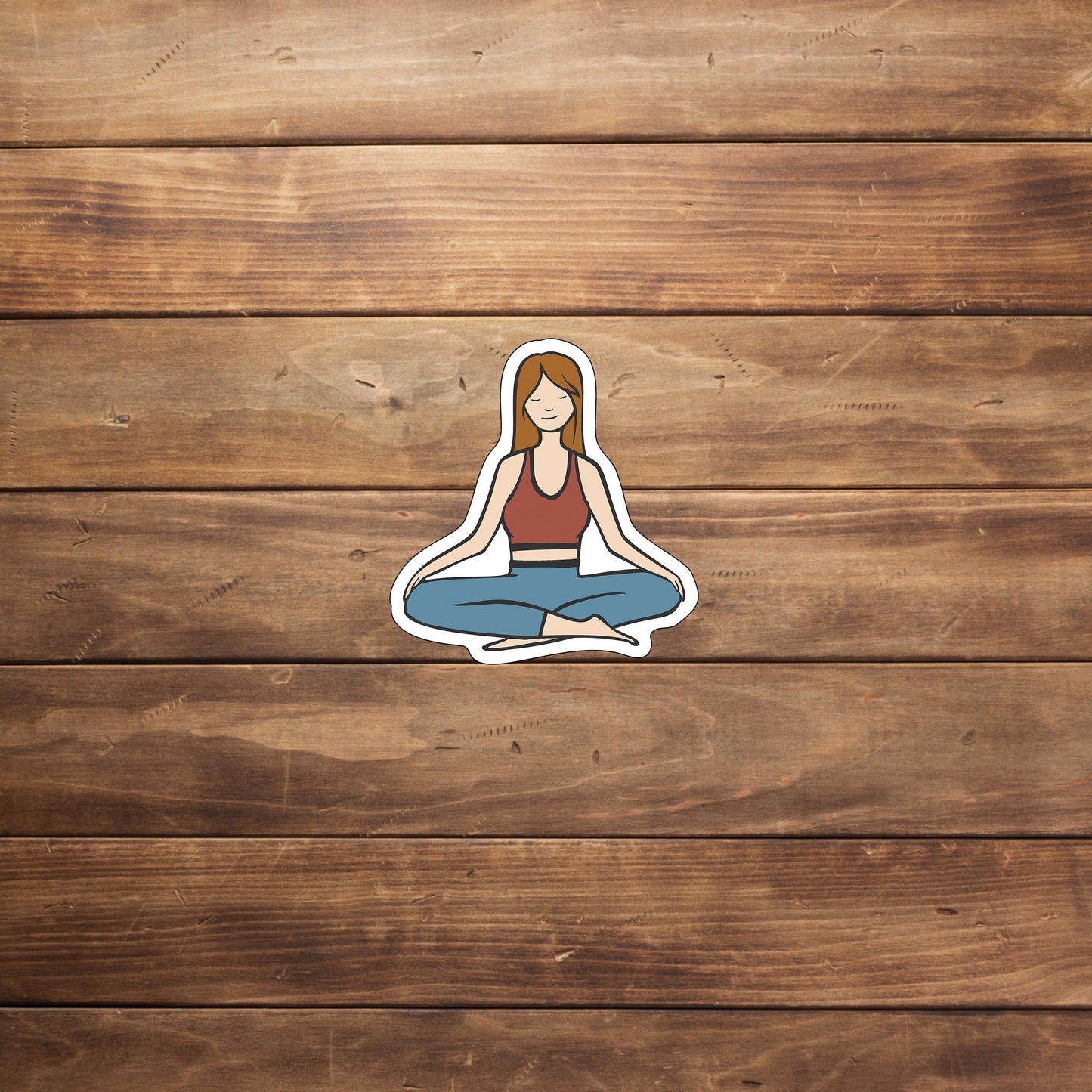Meditate Sticker