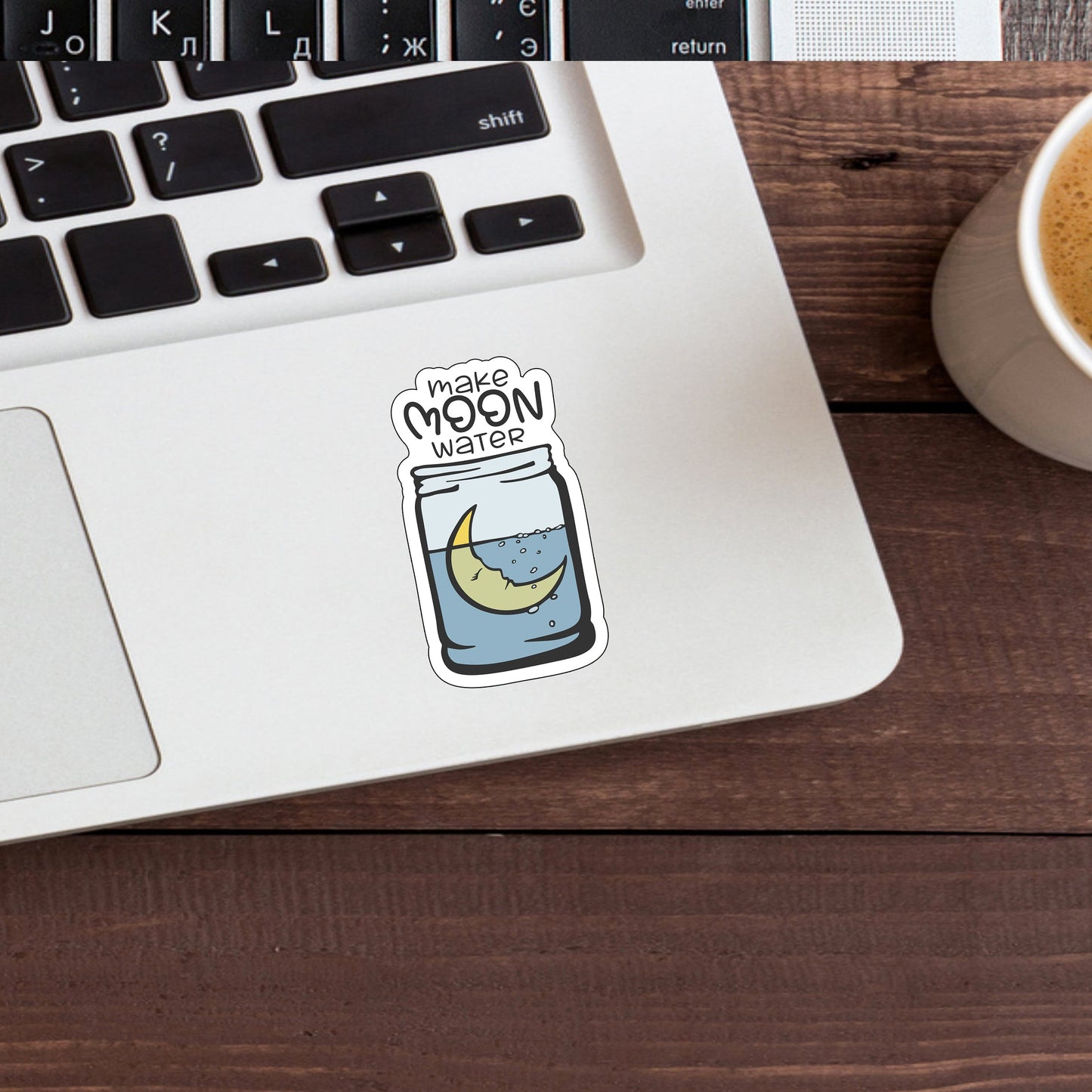 Moon Water Sticker