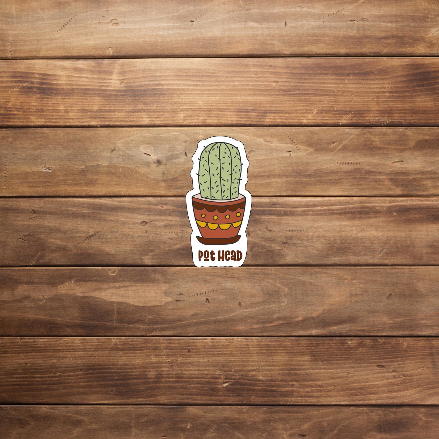Pot Head Sticker