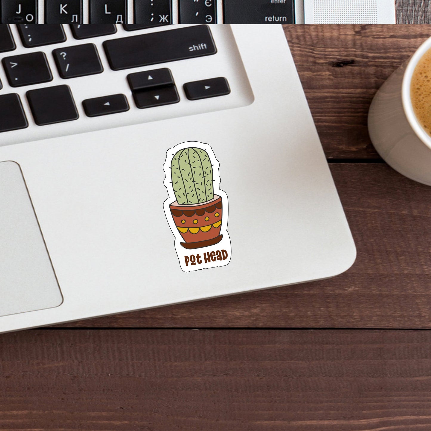 Pot Head Sticker