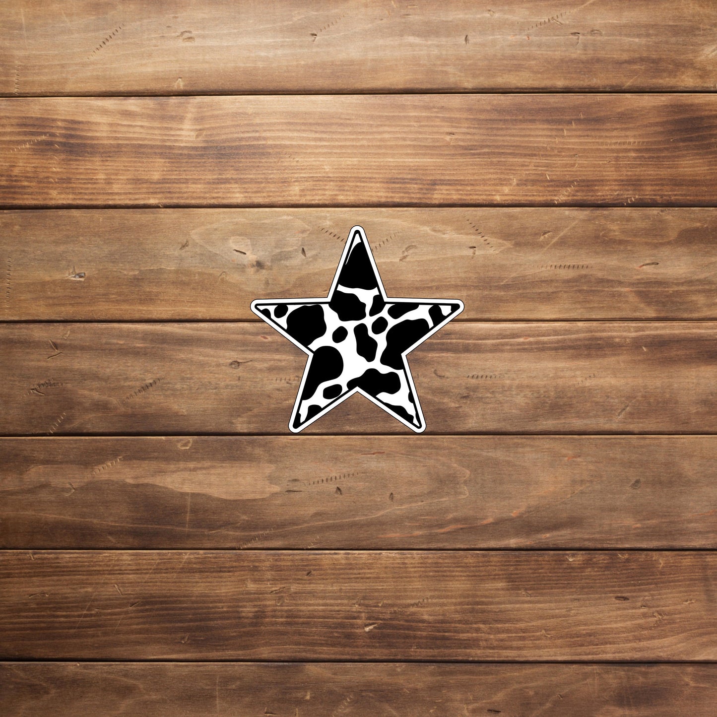 black and white STAR Sticker, Vinyl sticker, laptop sticker, Tablet sticker