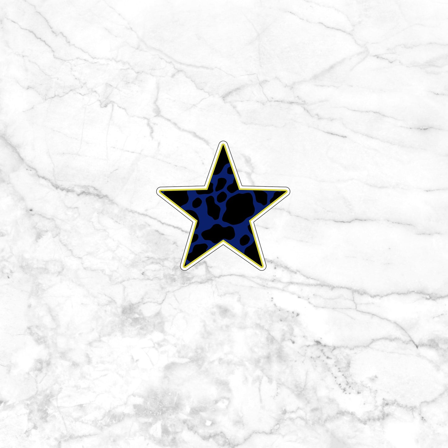 STAR Sticker, Vinyl sticker, laptop sticker, Tablet sticker