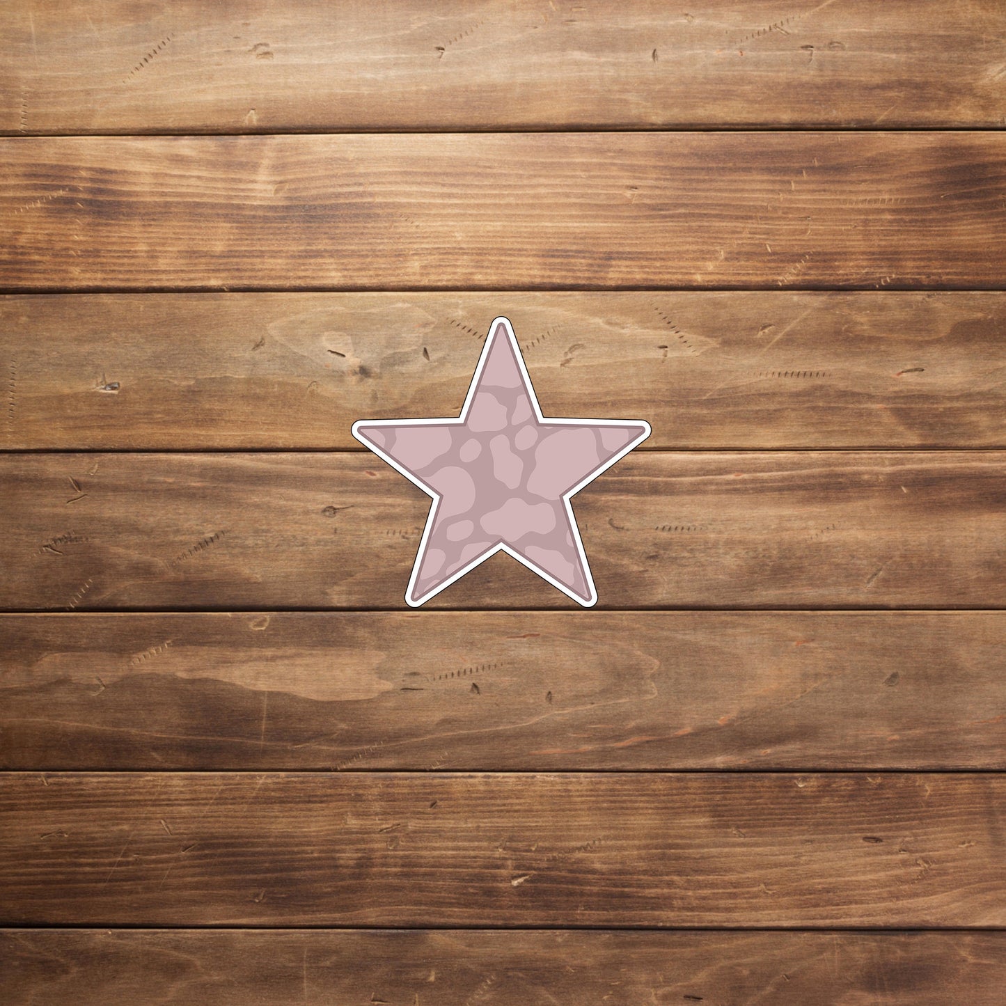 blush pink STAR Sticker, Vinyl sticker, laptop sticker, Tablet sticker
