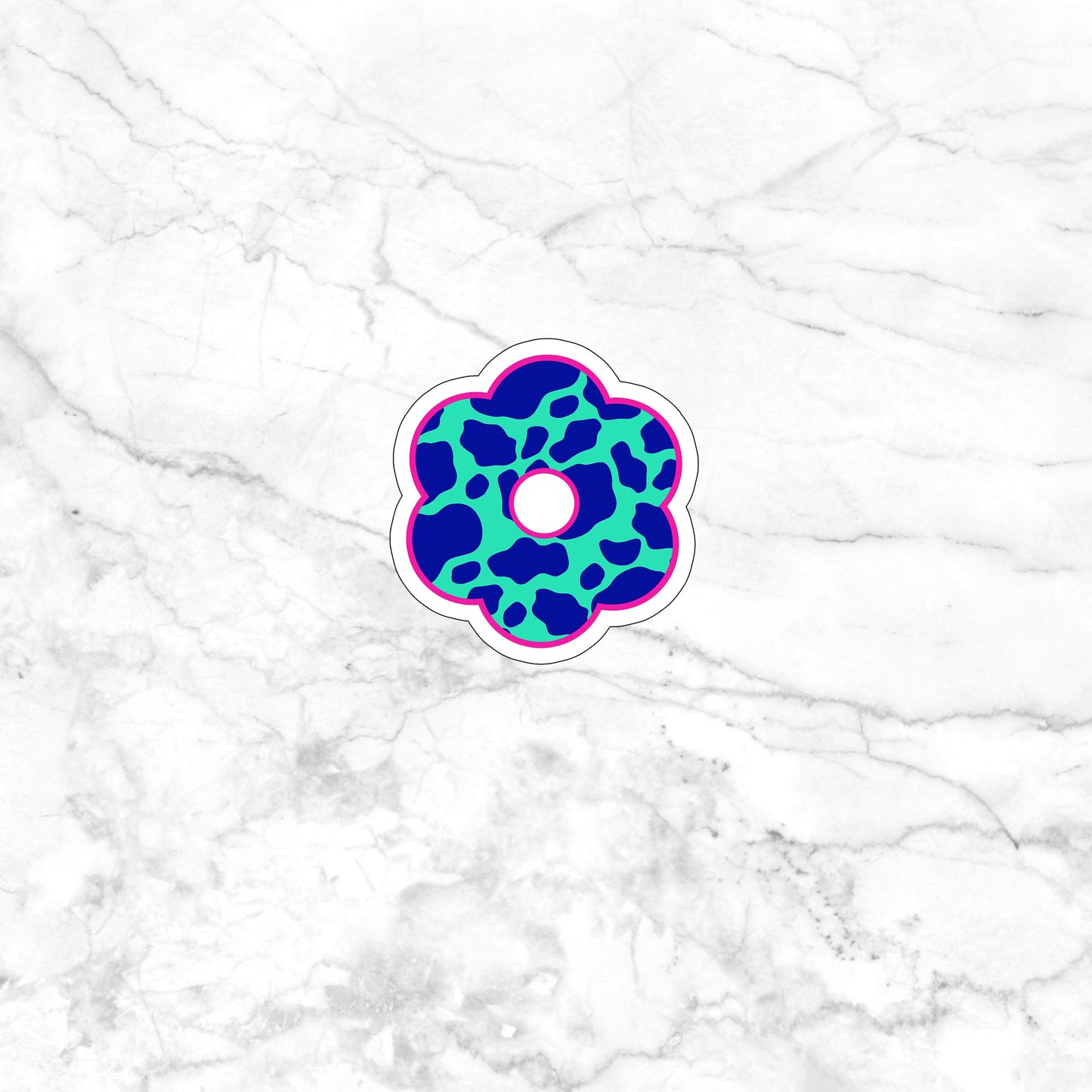 FLOWERS Sticker, Vinyl sticker, laptop sticker, Tablet sticker