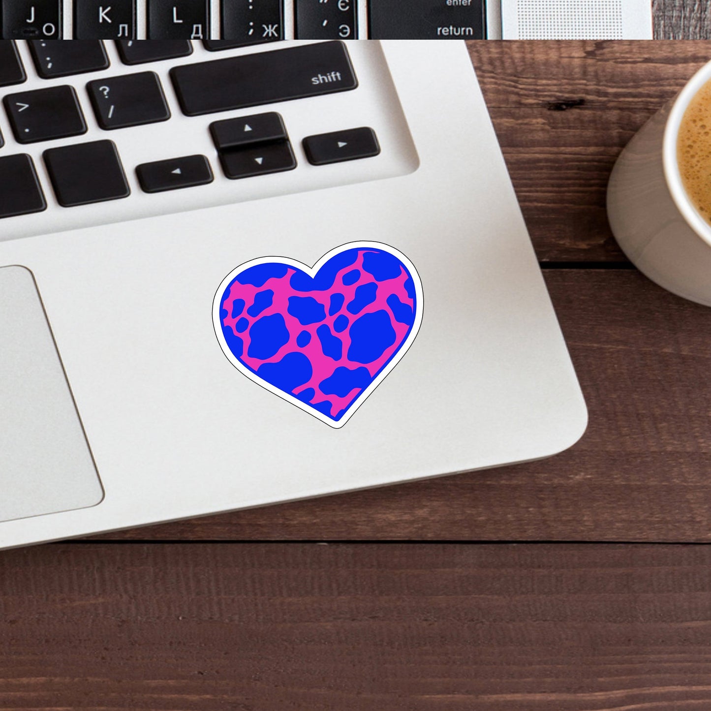 Heart Sticker, Vinyl sticker, laptop sticker, Tablet sticker