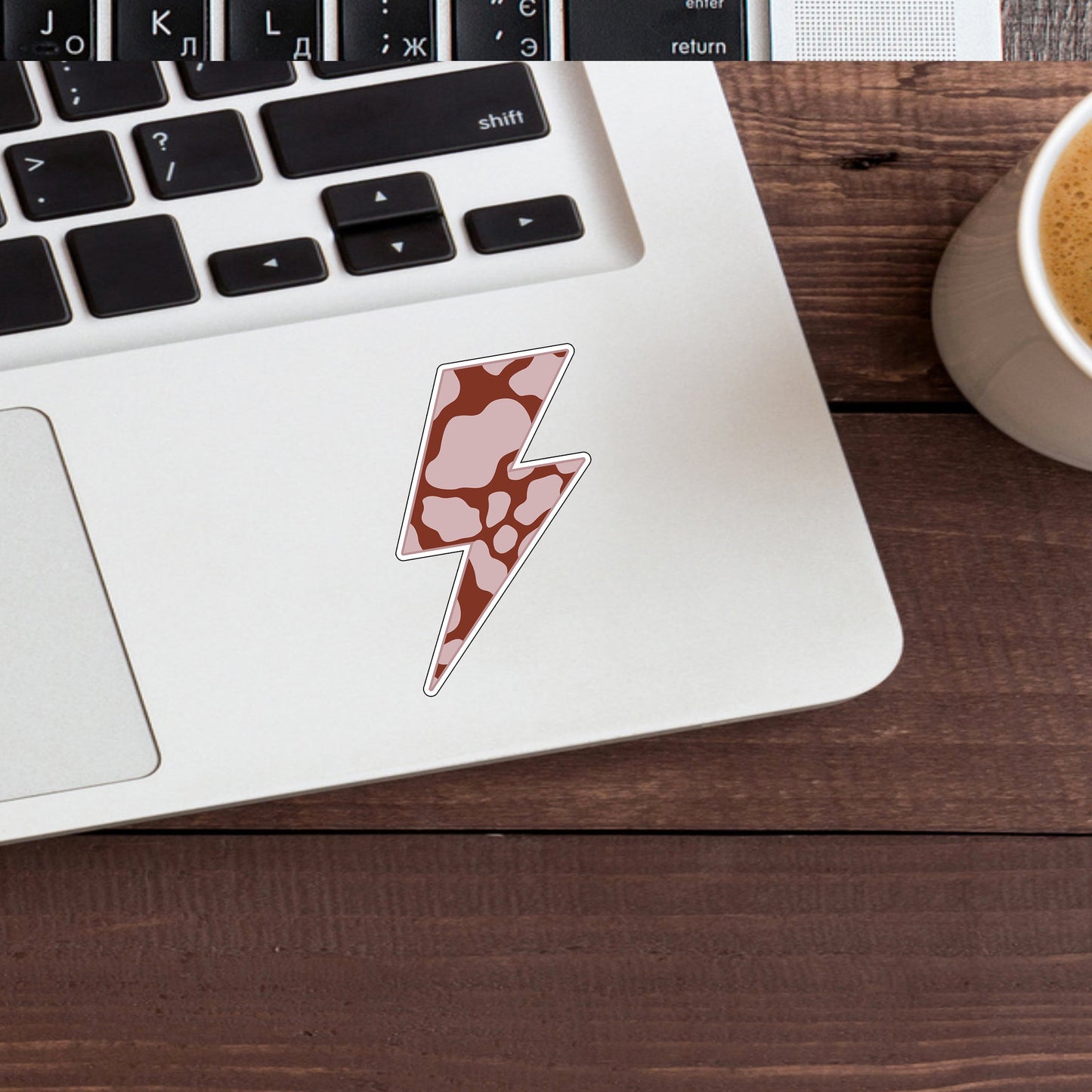 Lighting Bolt Sticker, Vinyl sticker, laptop sticker, Tablet sticker