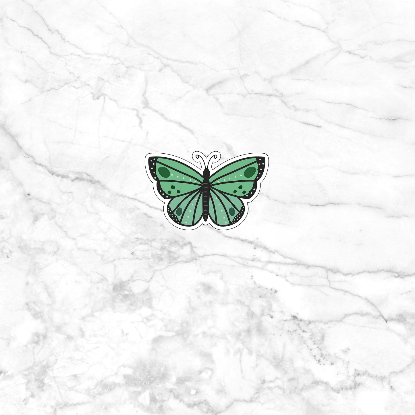 butterfly sticker Sticker