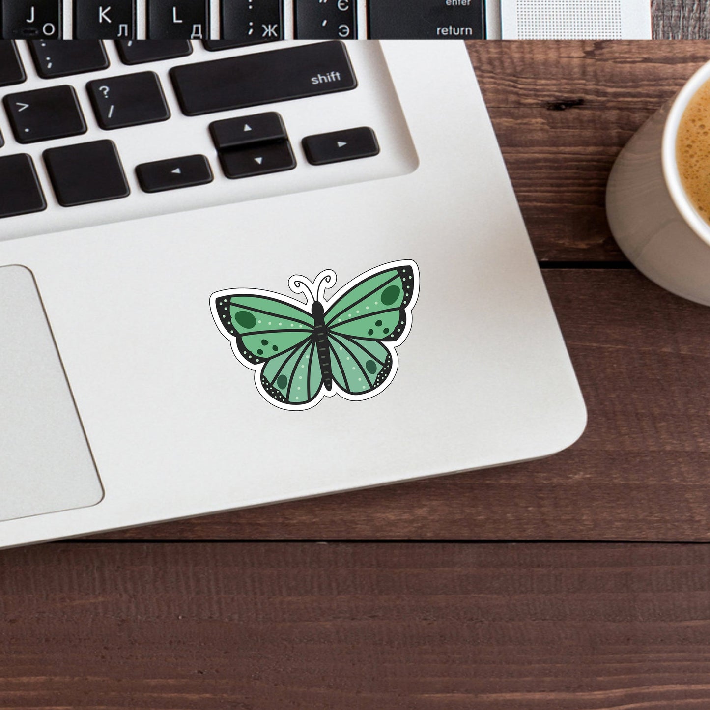 butterfly sticker Sticker
