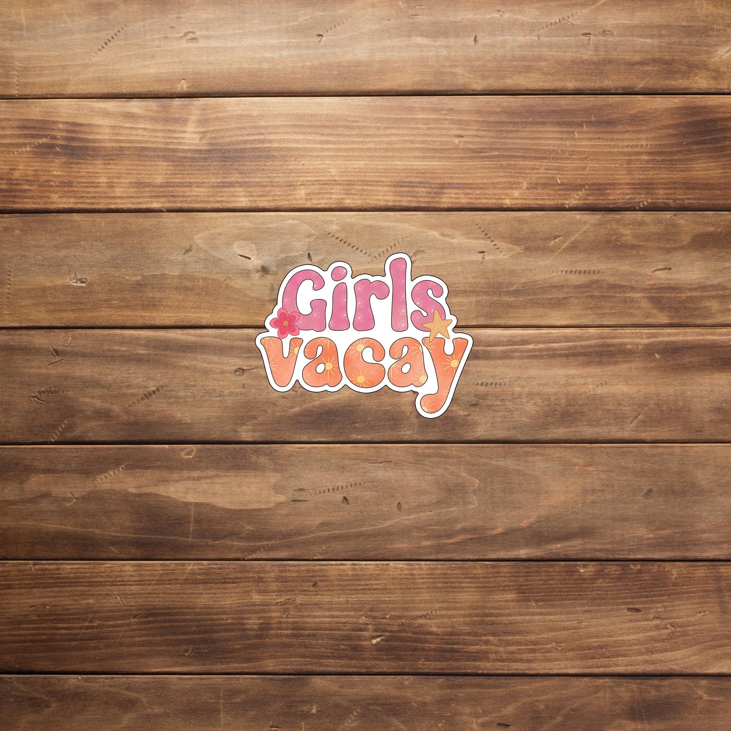 girls-vacay-sticker Sticker