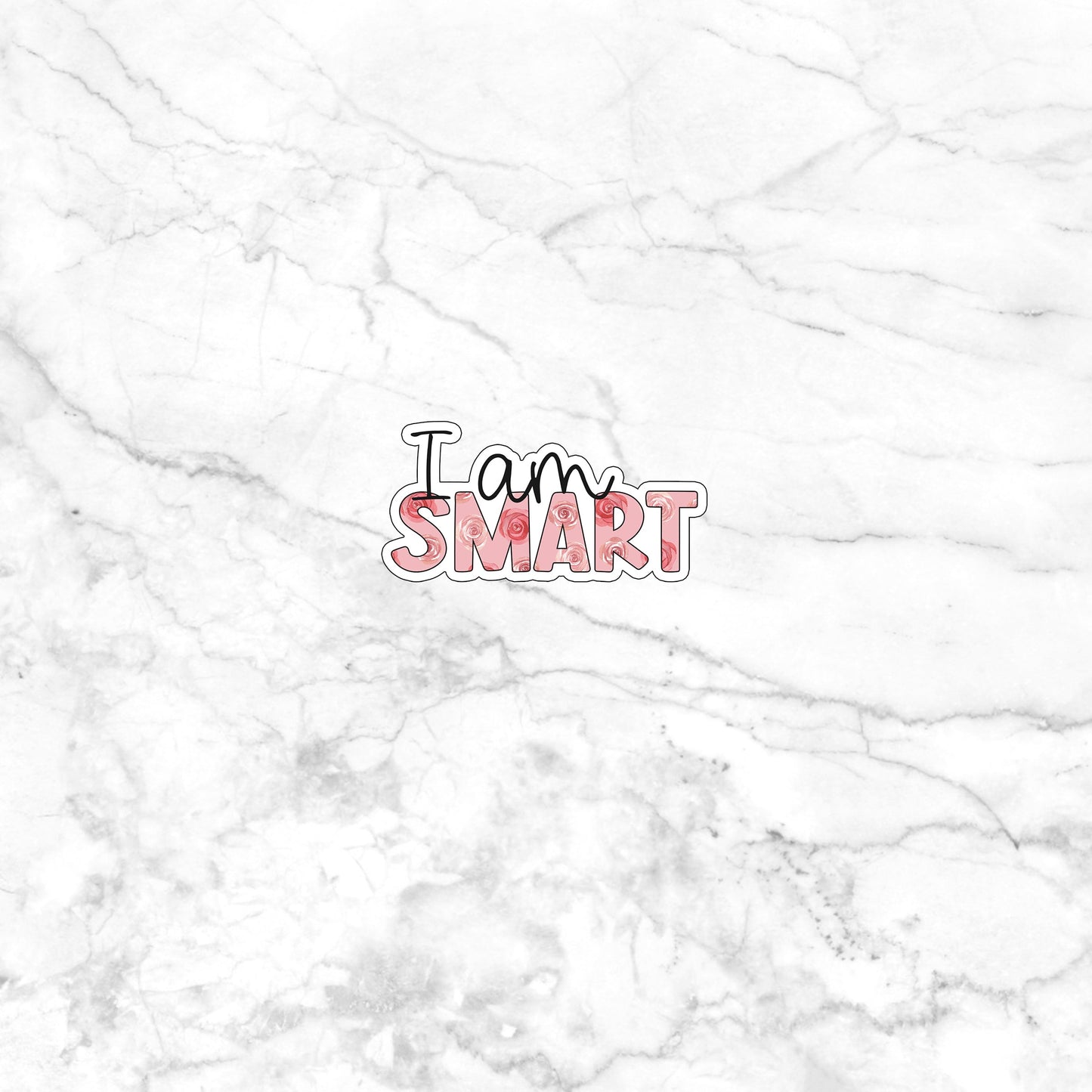 i-am-smart-sticker Sticker
